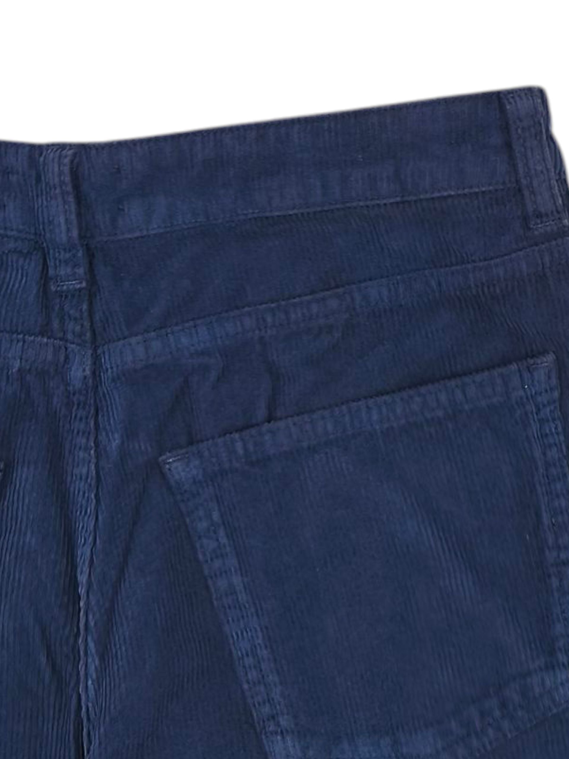 Pantalones Zelda Needle Cord Mujer Navy Blue