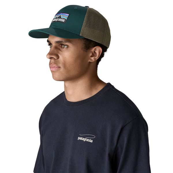 Cappello P-6 Logo Cascade Green