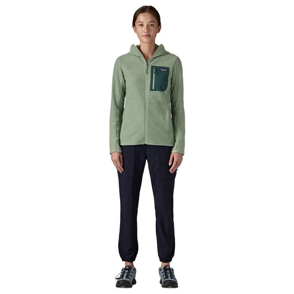 Maglia R1 Air Full-Zip Hoody Donna Ellwood Green