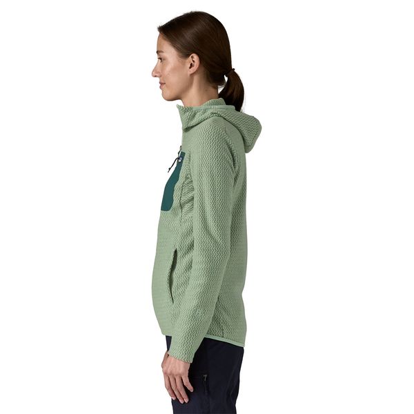 Maglia R1 Air Full-Zip Hoody Donna Ellwood Green