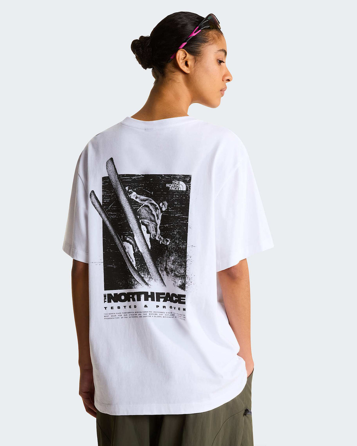 T-shirt Tasted And Proven Relaxed White