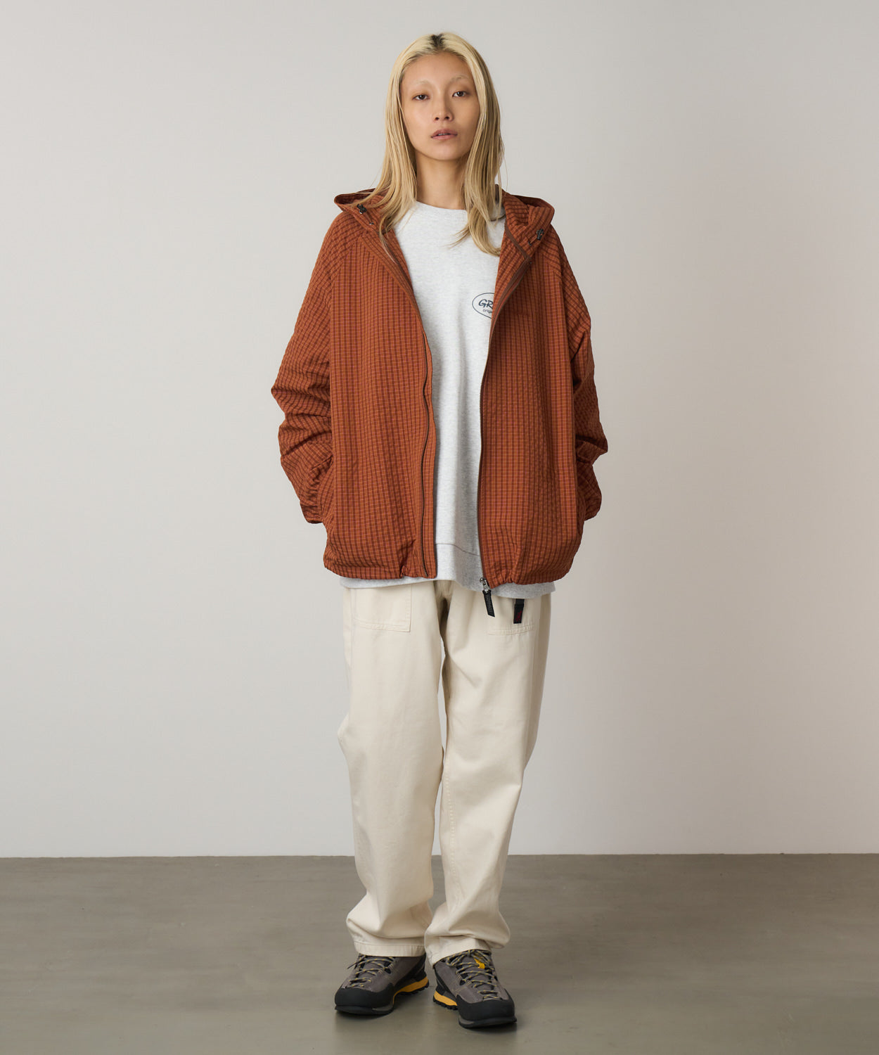 Pantalones Loose Tapered Ridge Greige