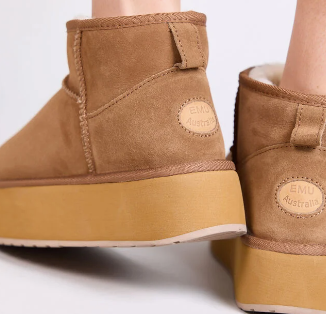 Frau Stinger Micro Flatform 2.0 Stiefel Chestnut