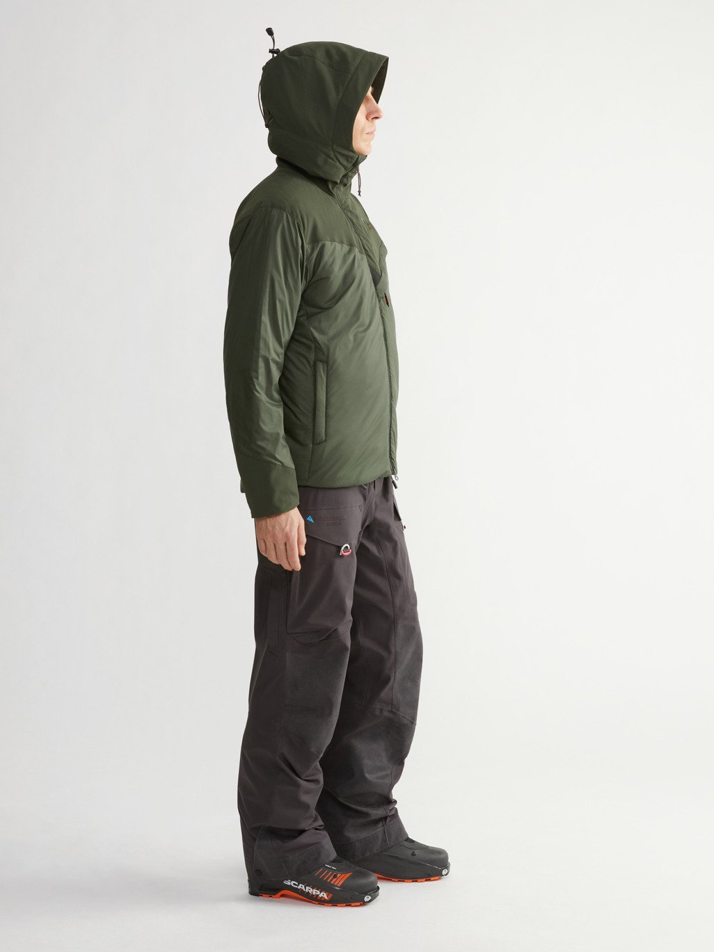 Chaqueta Urd Hood Hombre Rosin Green