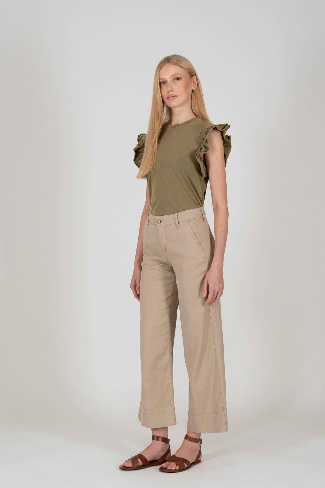 Pantaloni Eva Donna Blu Notte