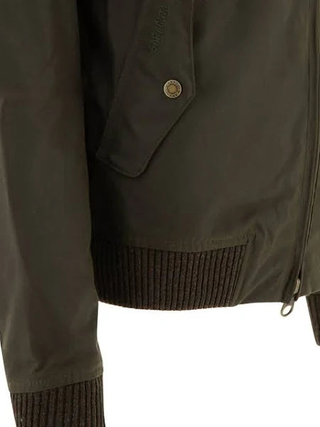 Veste Porton Wax Homme Olive