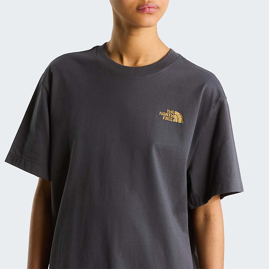 Stone Logo Relaxed T-shirt Anthracite Grey