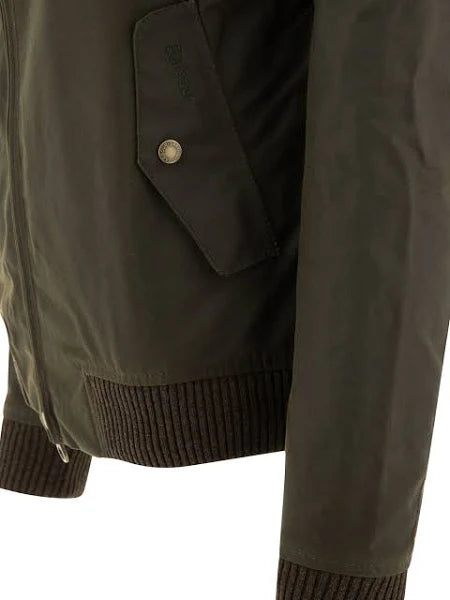Veste Porton Wax Homme Olive