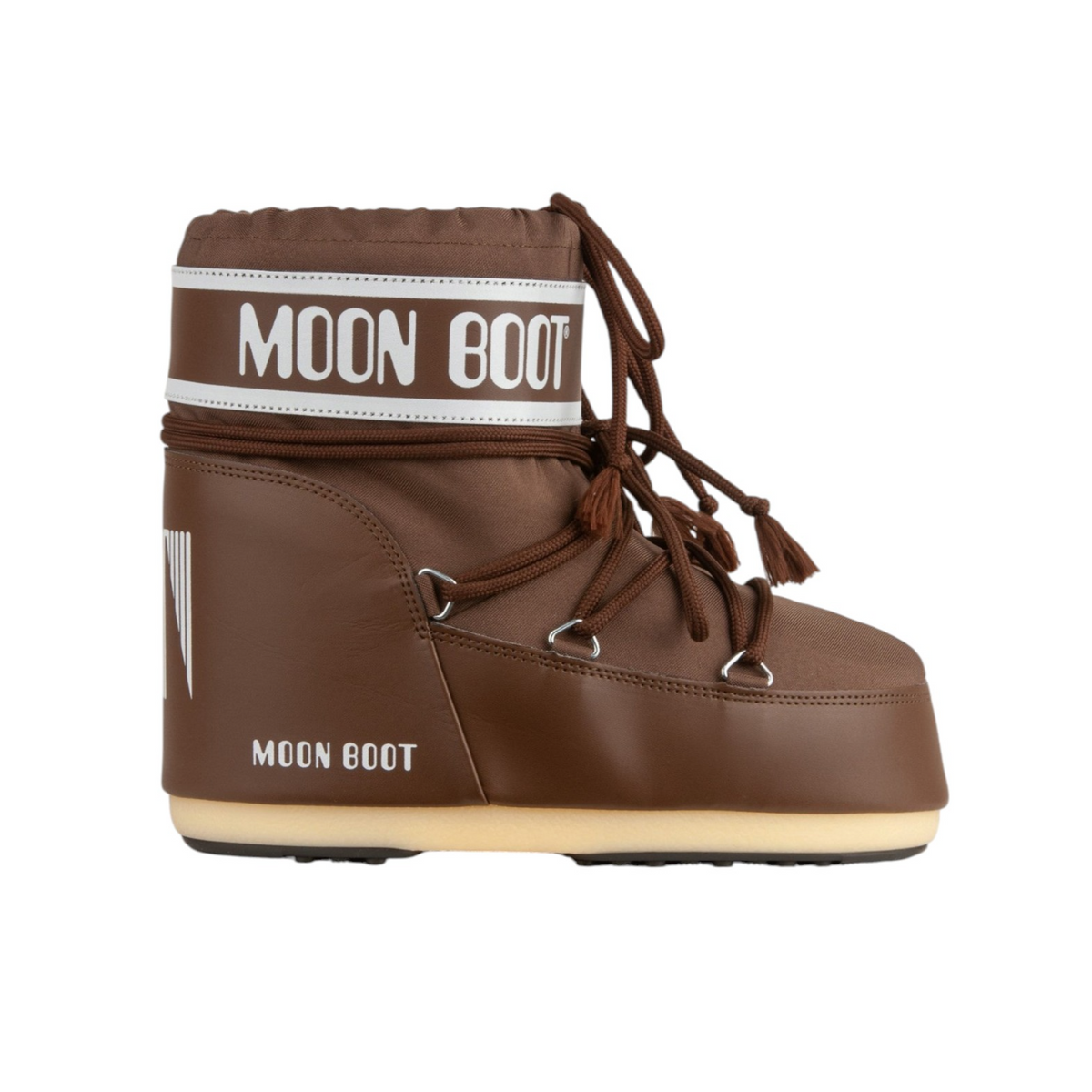 Bottines Icon Low Nylon Cocoa