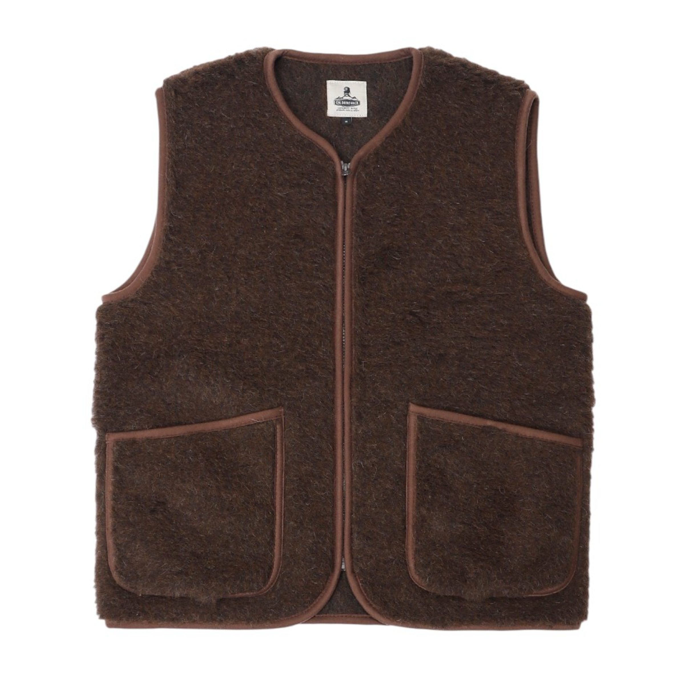 Gilet Pepitco Poket Dark Brown