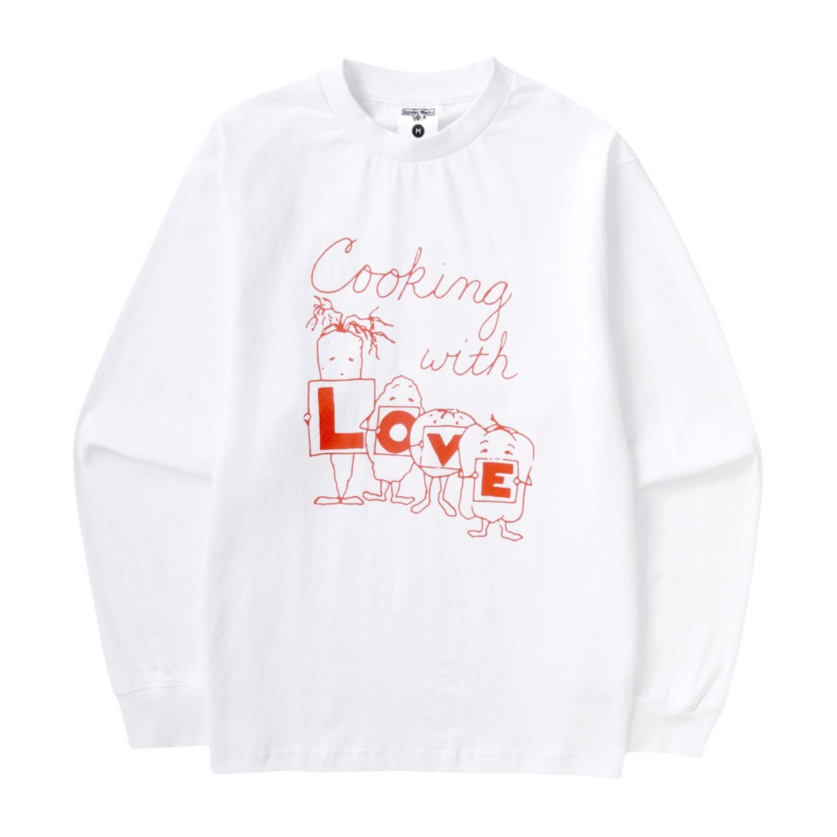 Ανδρικό T-shirt Love λευκό