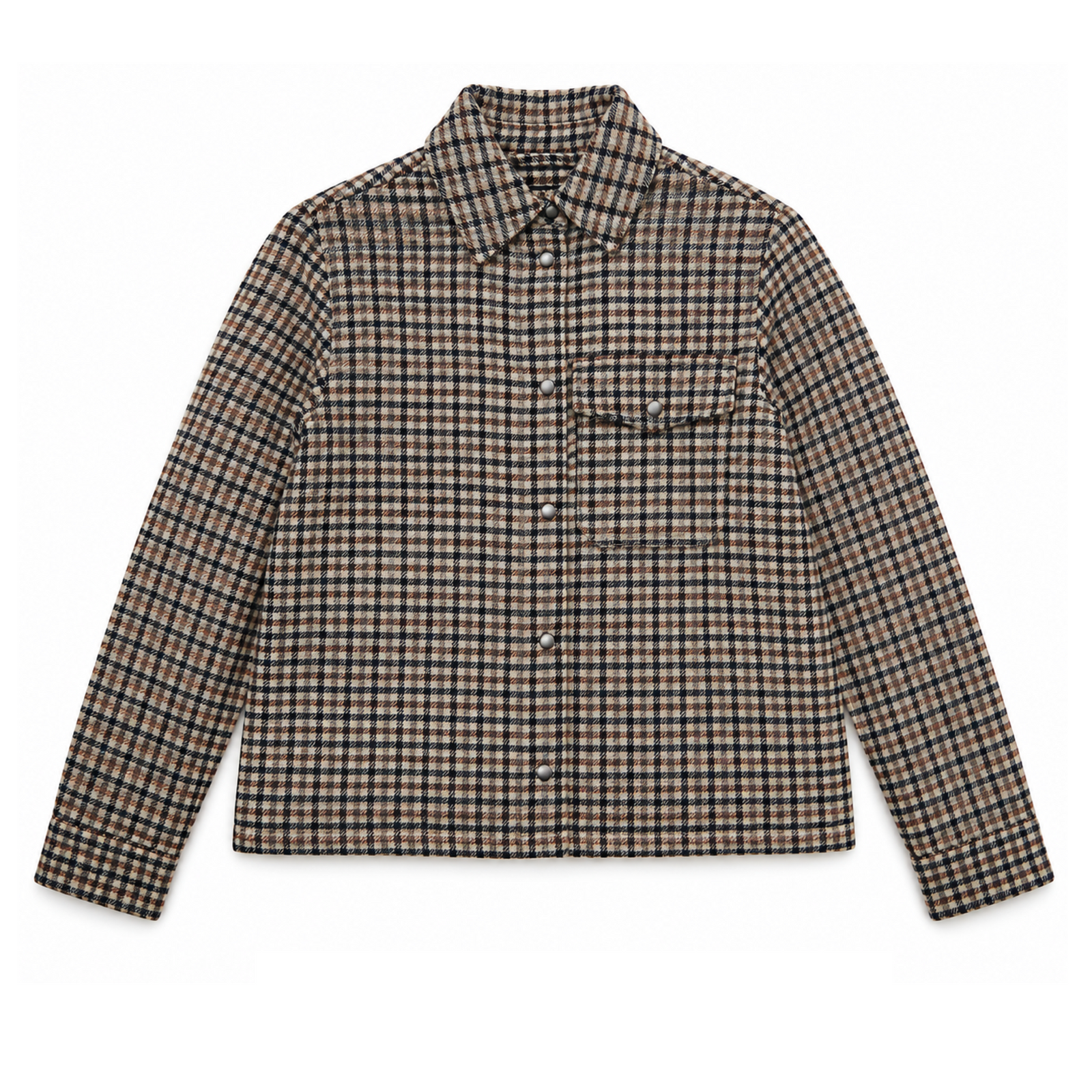 Kvinnors Wool Alaska Jacket Oxford Tan