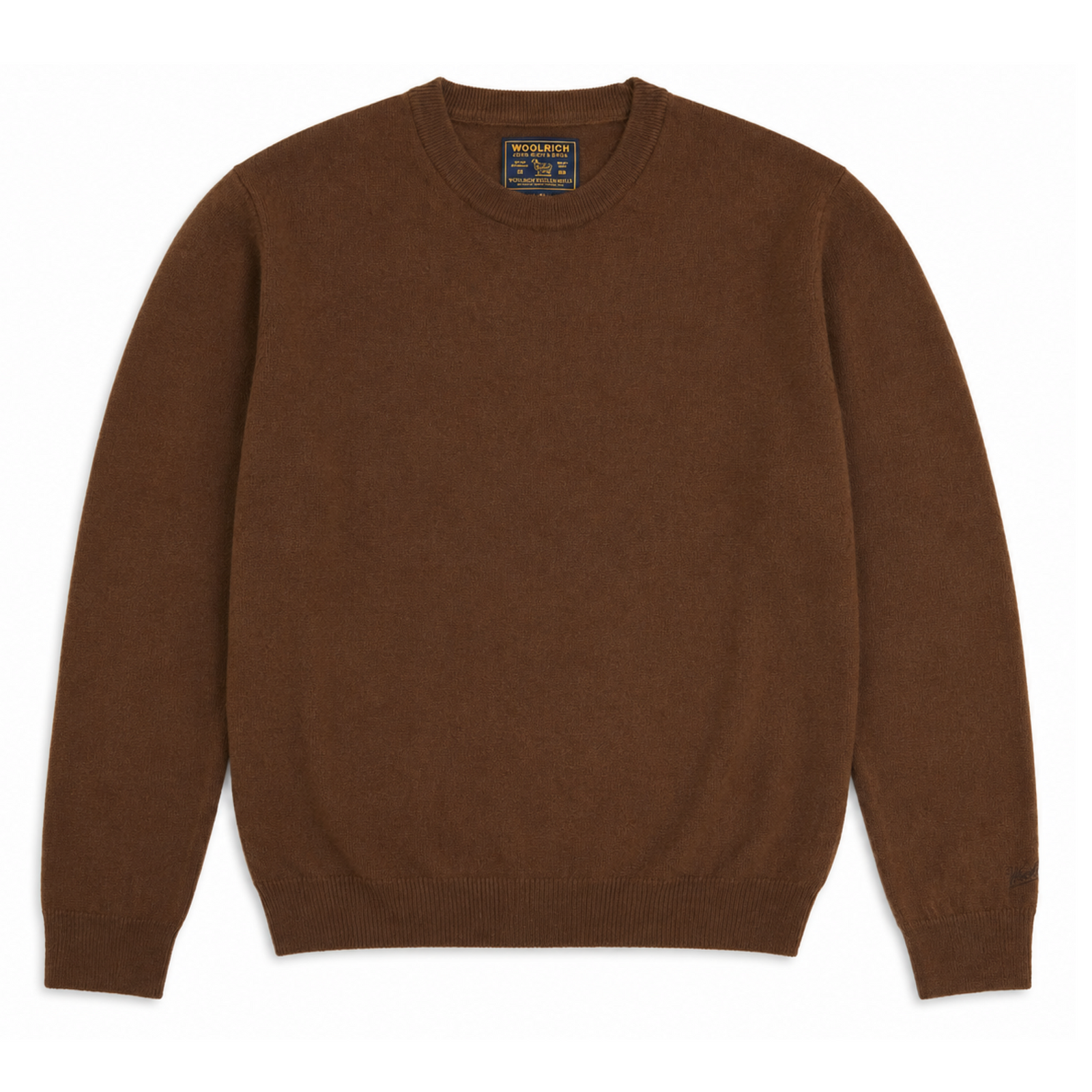Pull Lambswool Homme Bison