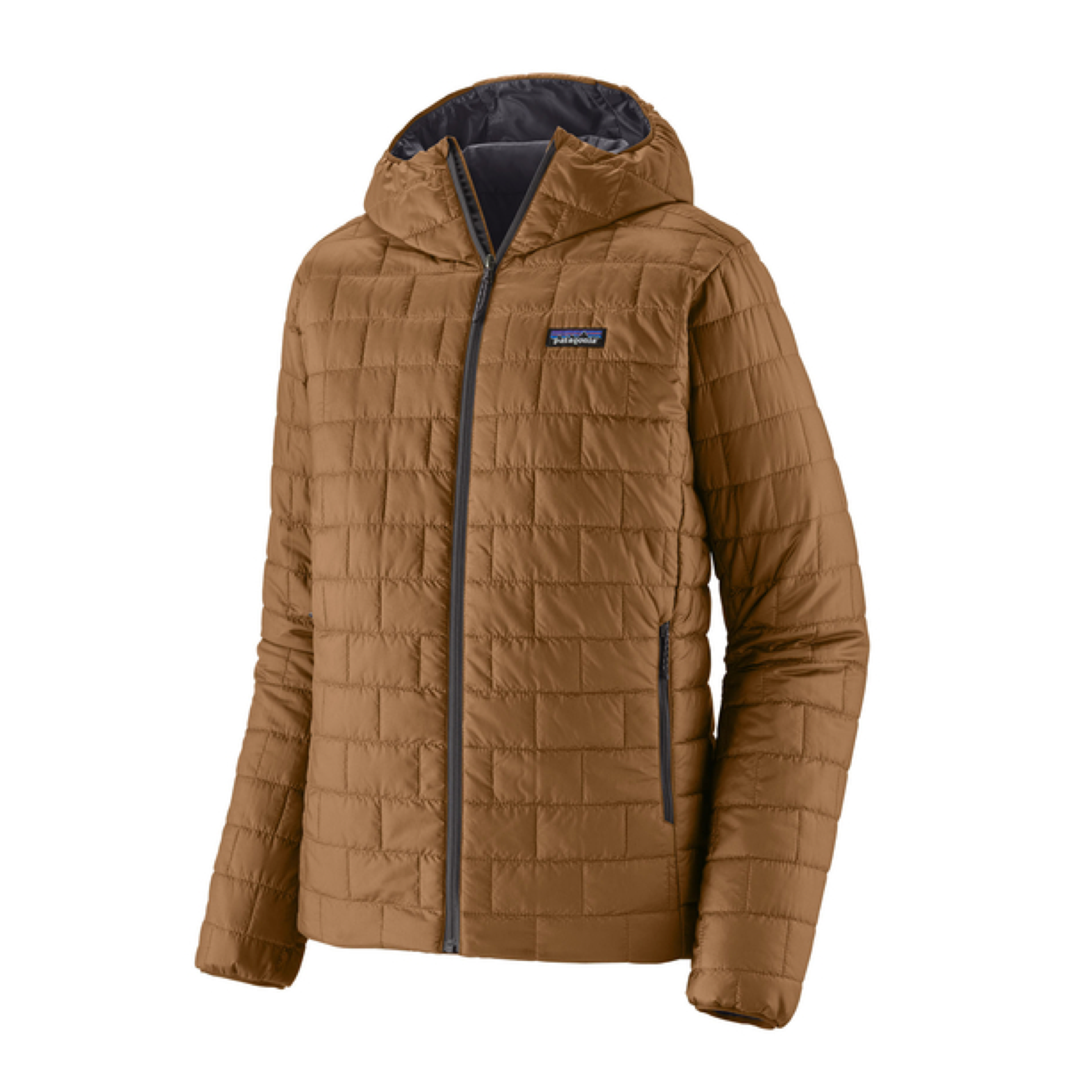 Giacca Nano Puff Hoody Uomo Deer Brown