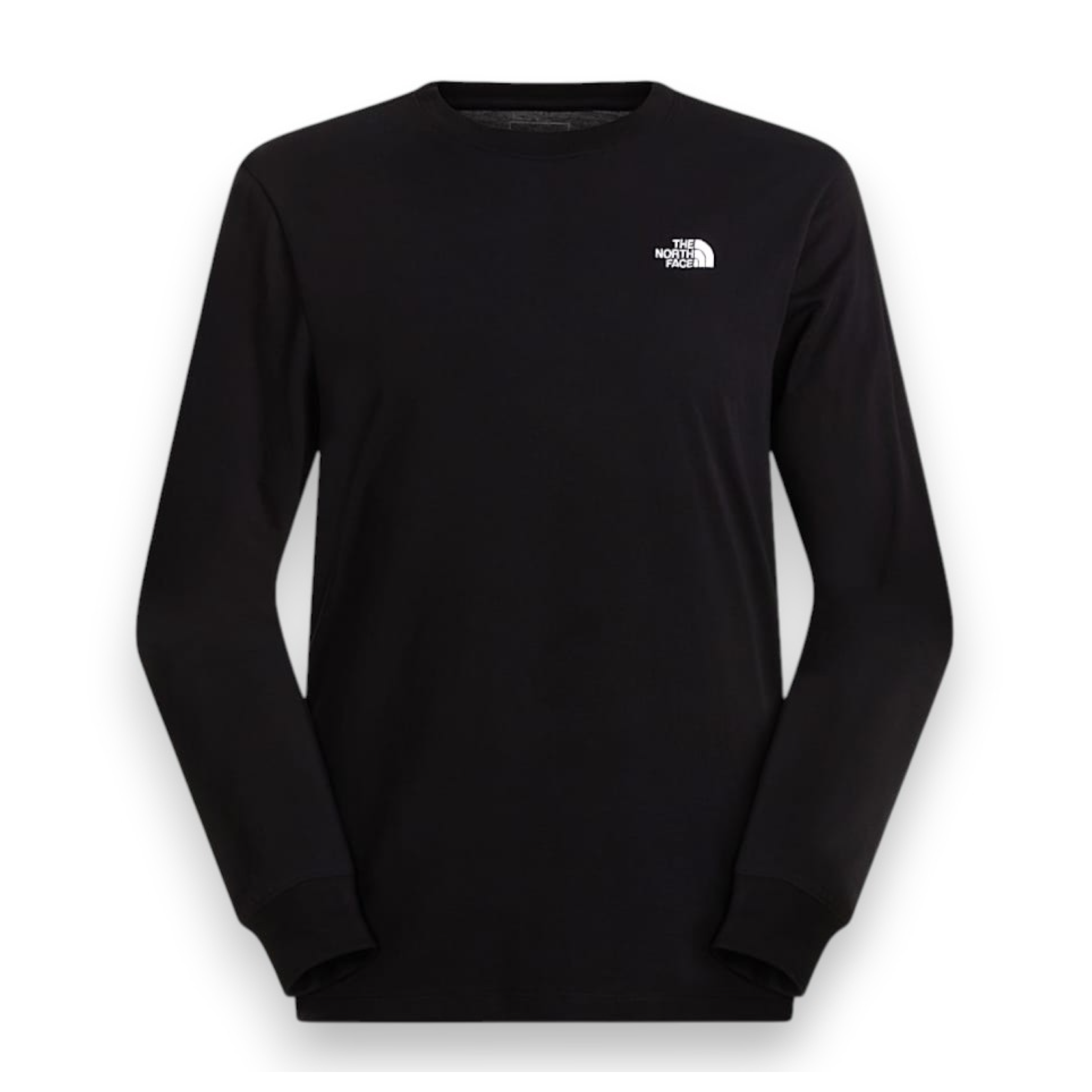 Mann Evolution Simple Dome Regular Langarm T-shirt Black