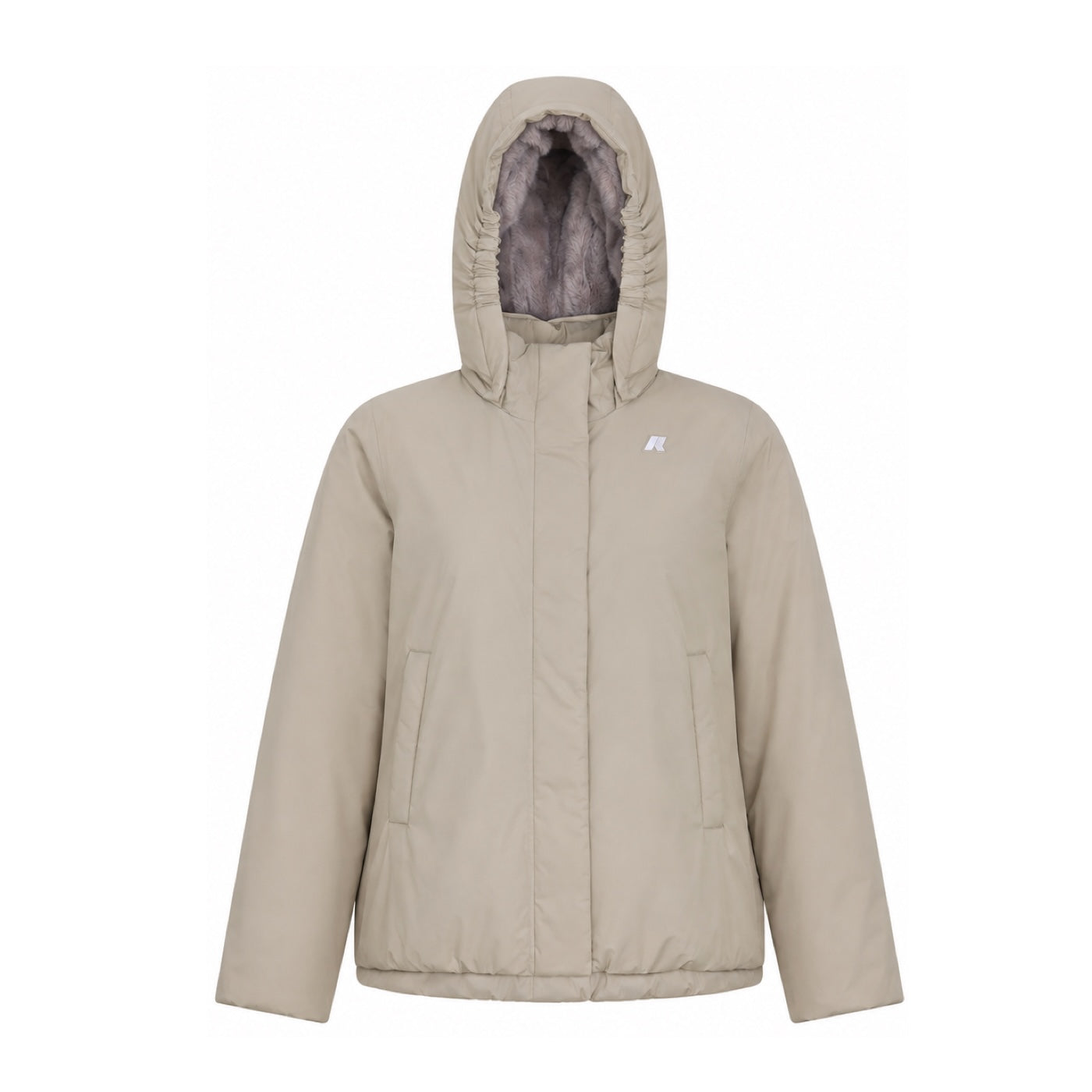 Giacca Marlette Twill Soft Beaver Donna Beige Cashmere/Grey Warm