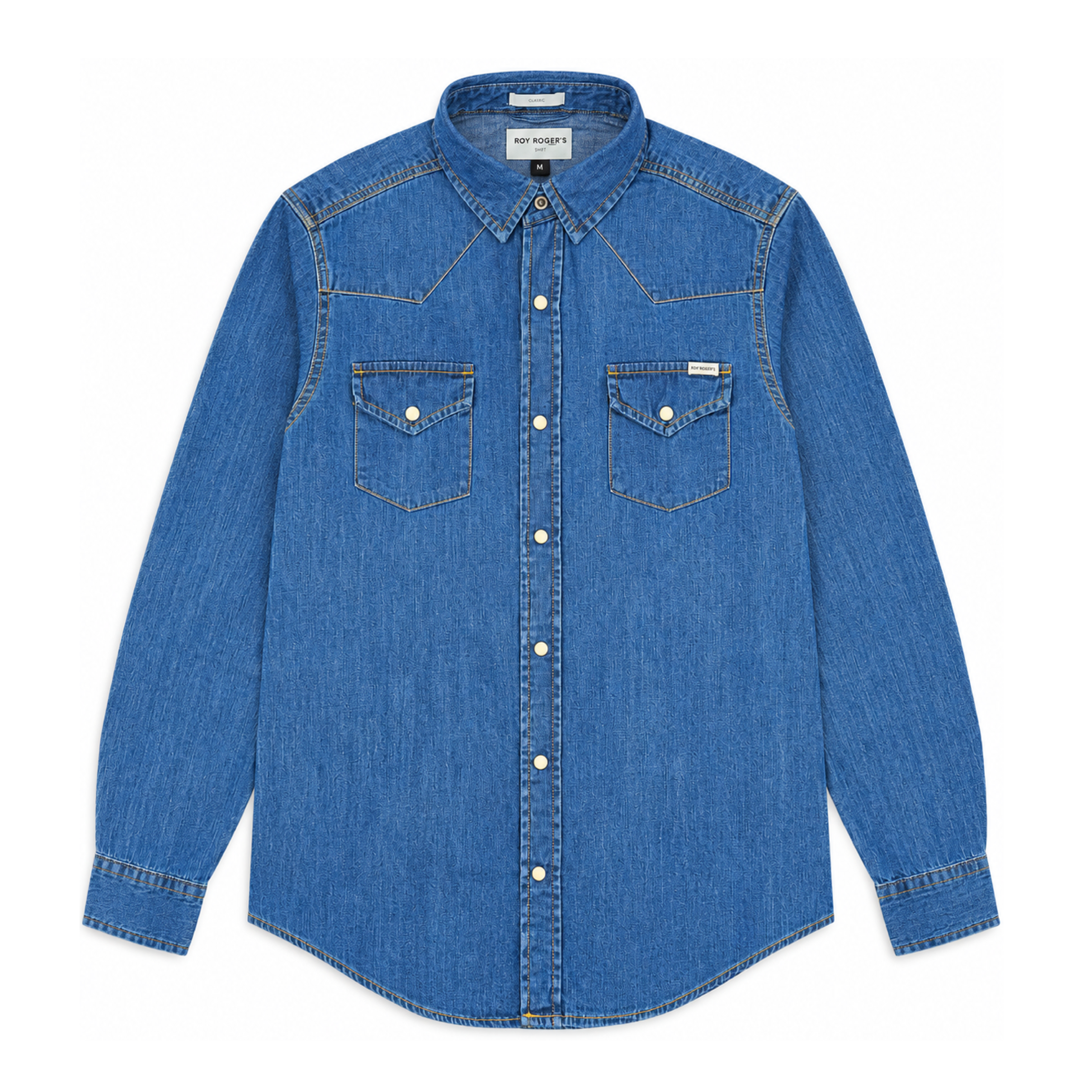 Martin Hemd Mid Wash Denim