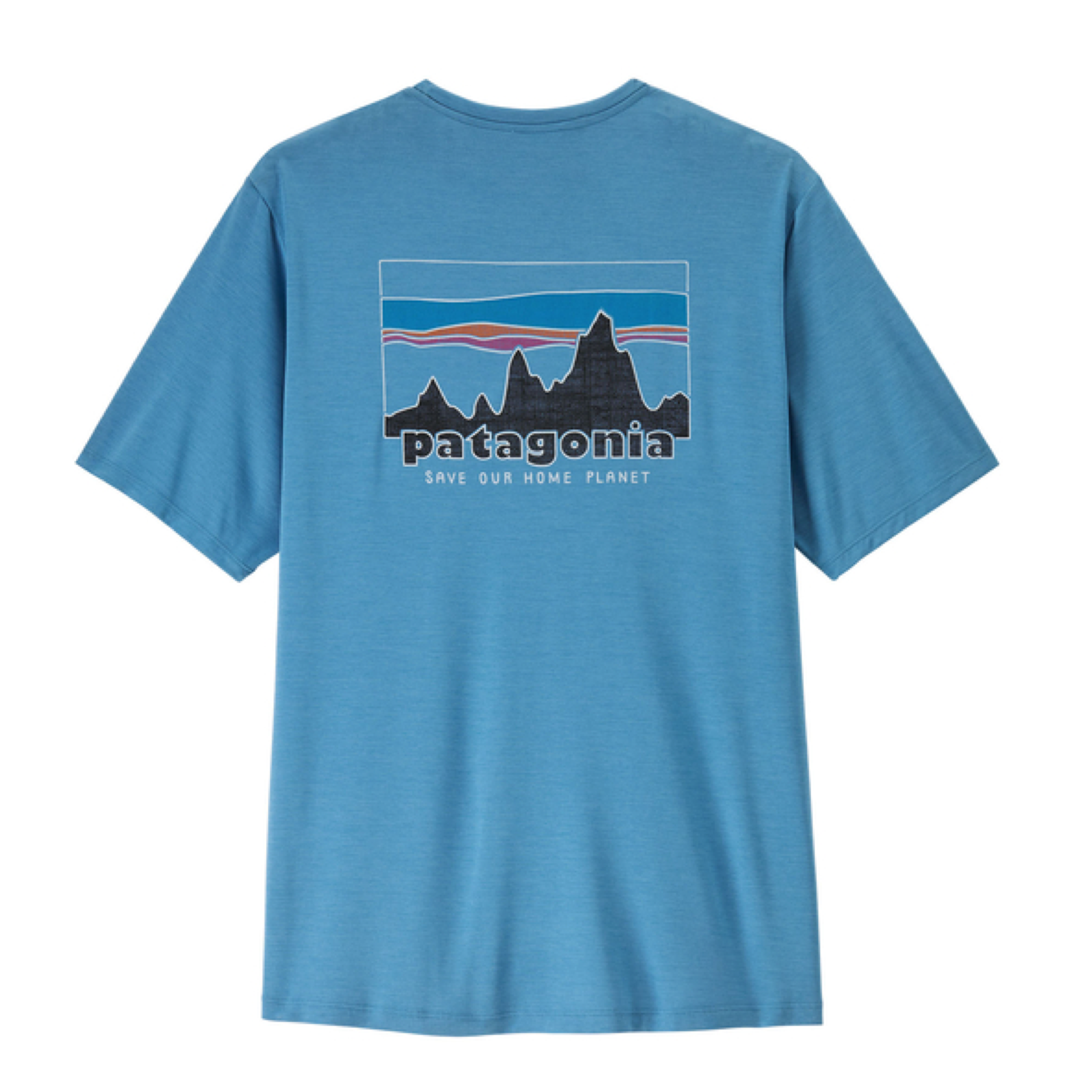 Men's Cap Cool Daily 73' Skyline T-shirt Shore Blue