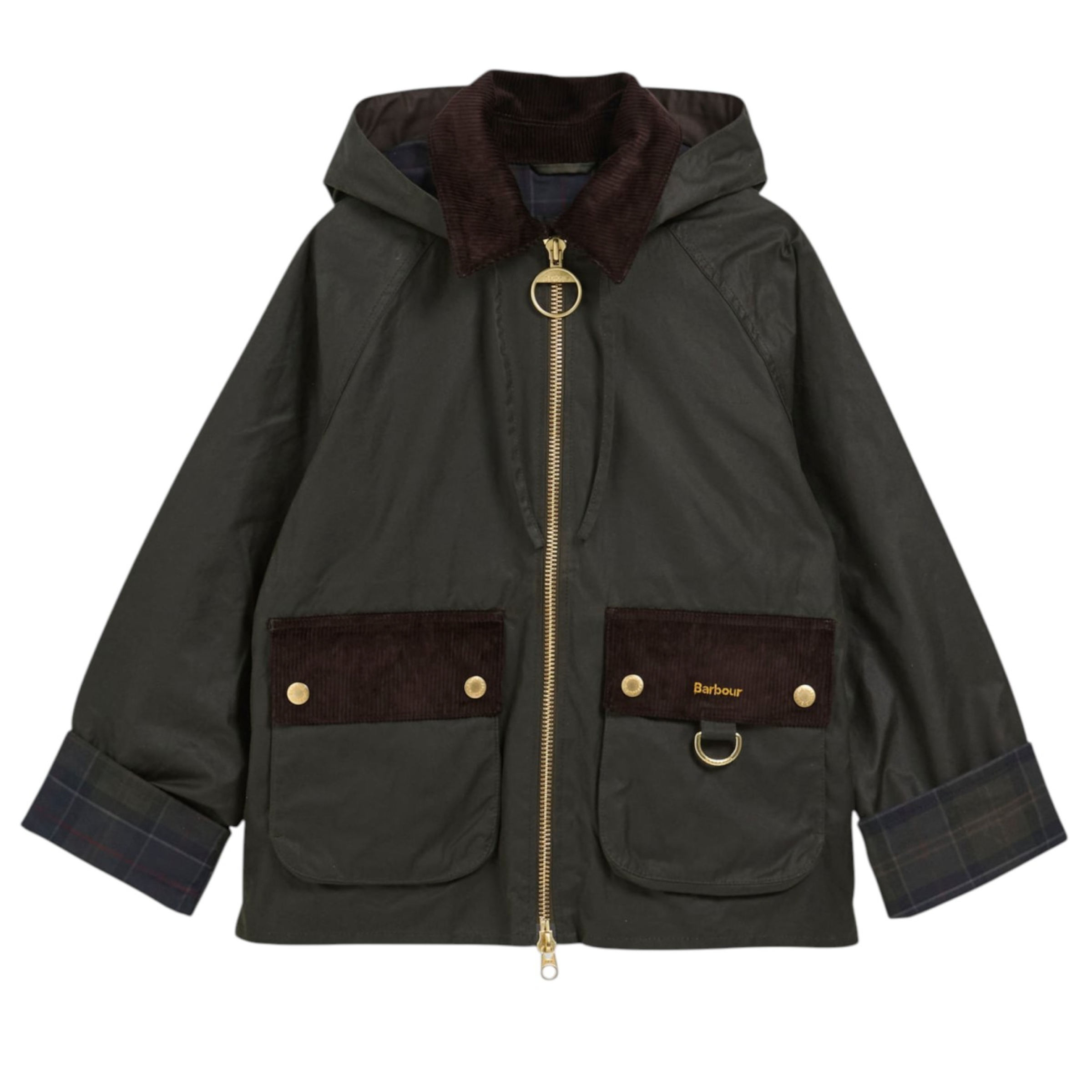 Giacca Carville Waxed Donna Fern/Shadow Classic