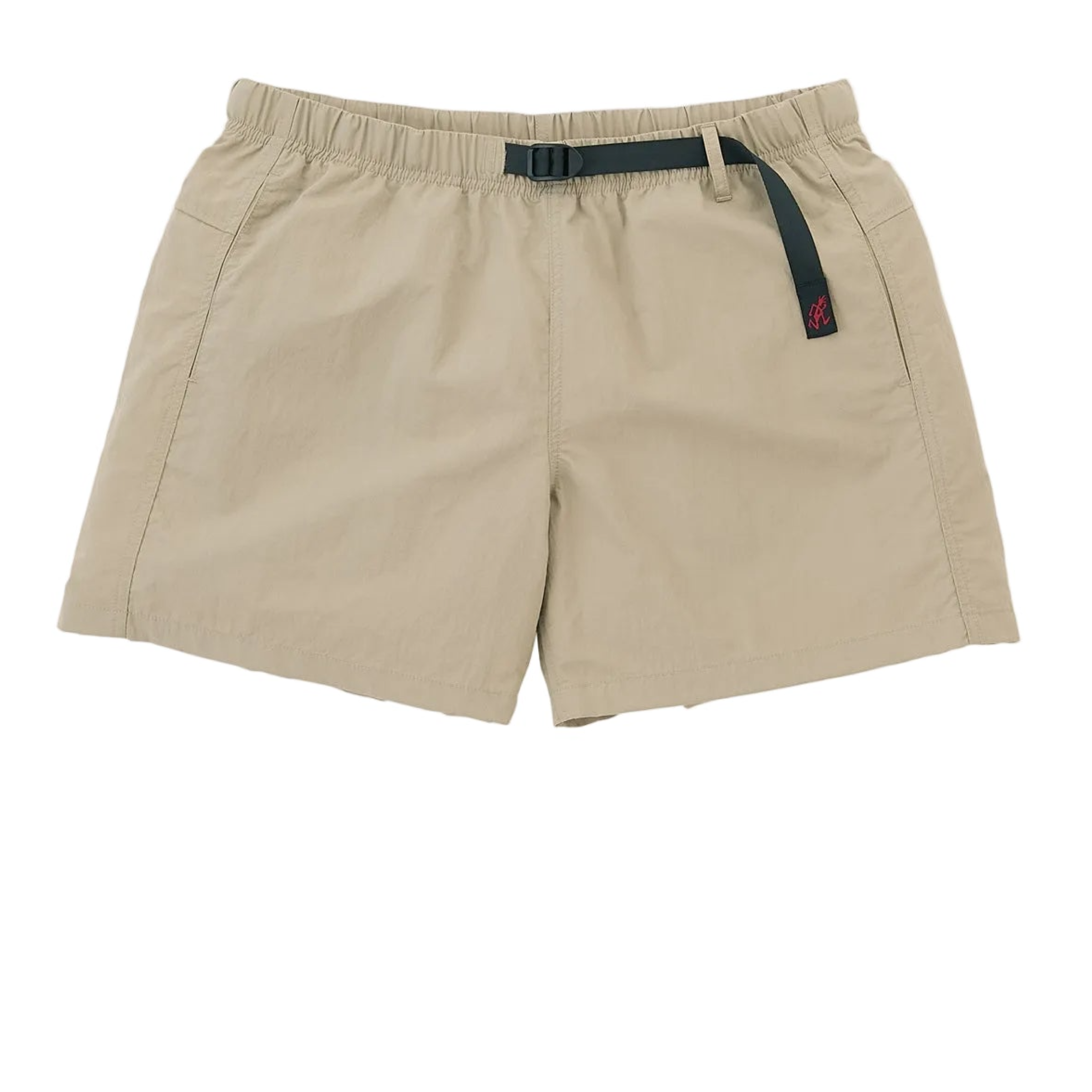 Women's Nylon Active Shorts Milk Tea
