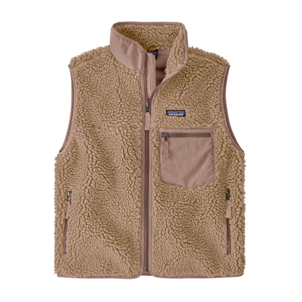 Women's Classic Retro-X Fleece Vest Oar Tan