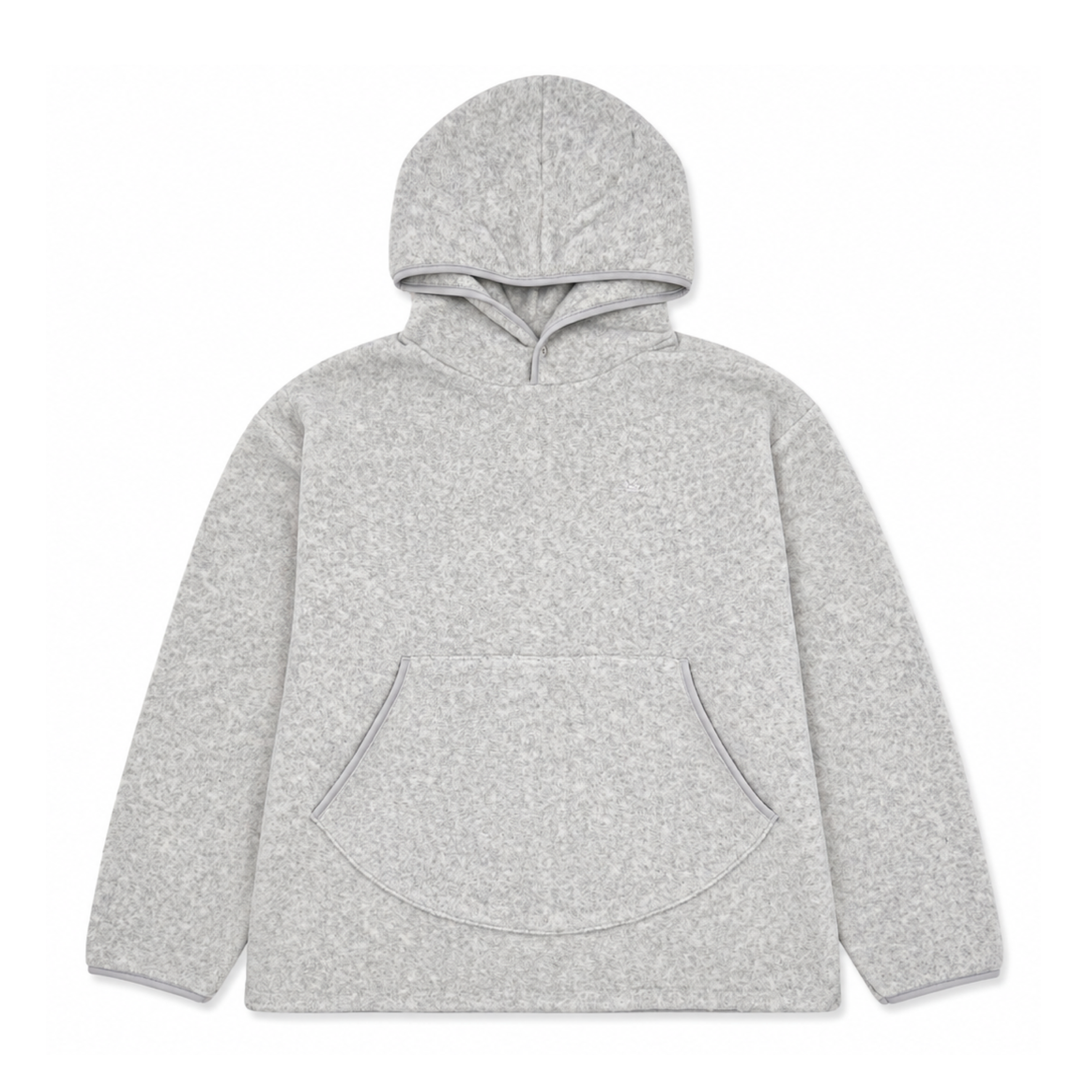 Maglia Sunrise Fleece Hoodie White Melange