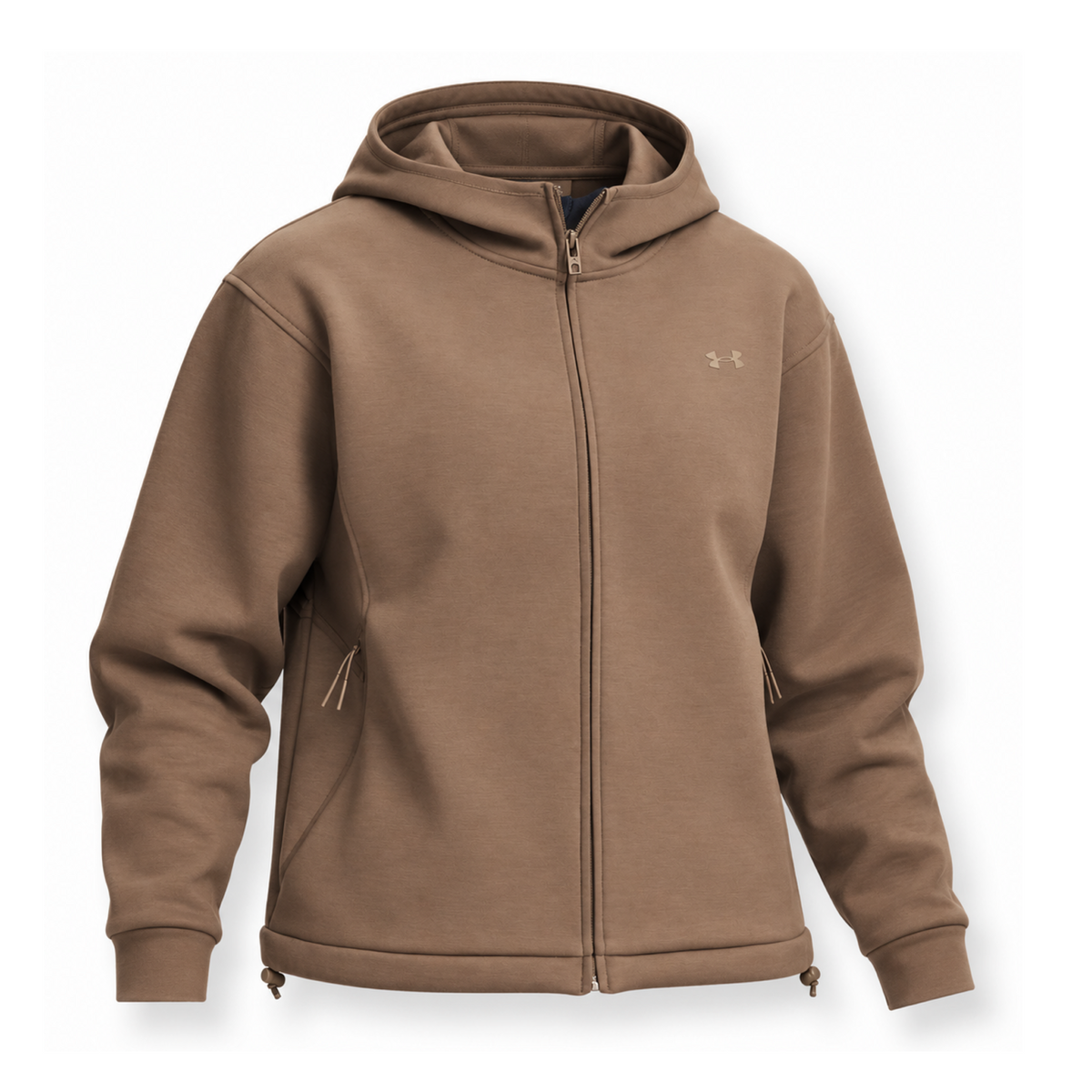 Damernas Unstoppable fleece-sweatshirt Desert Taupe