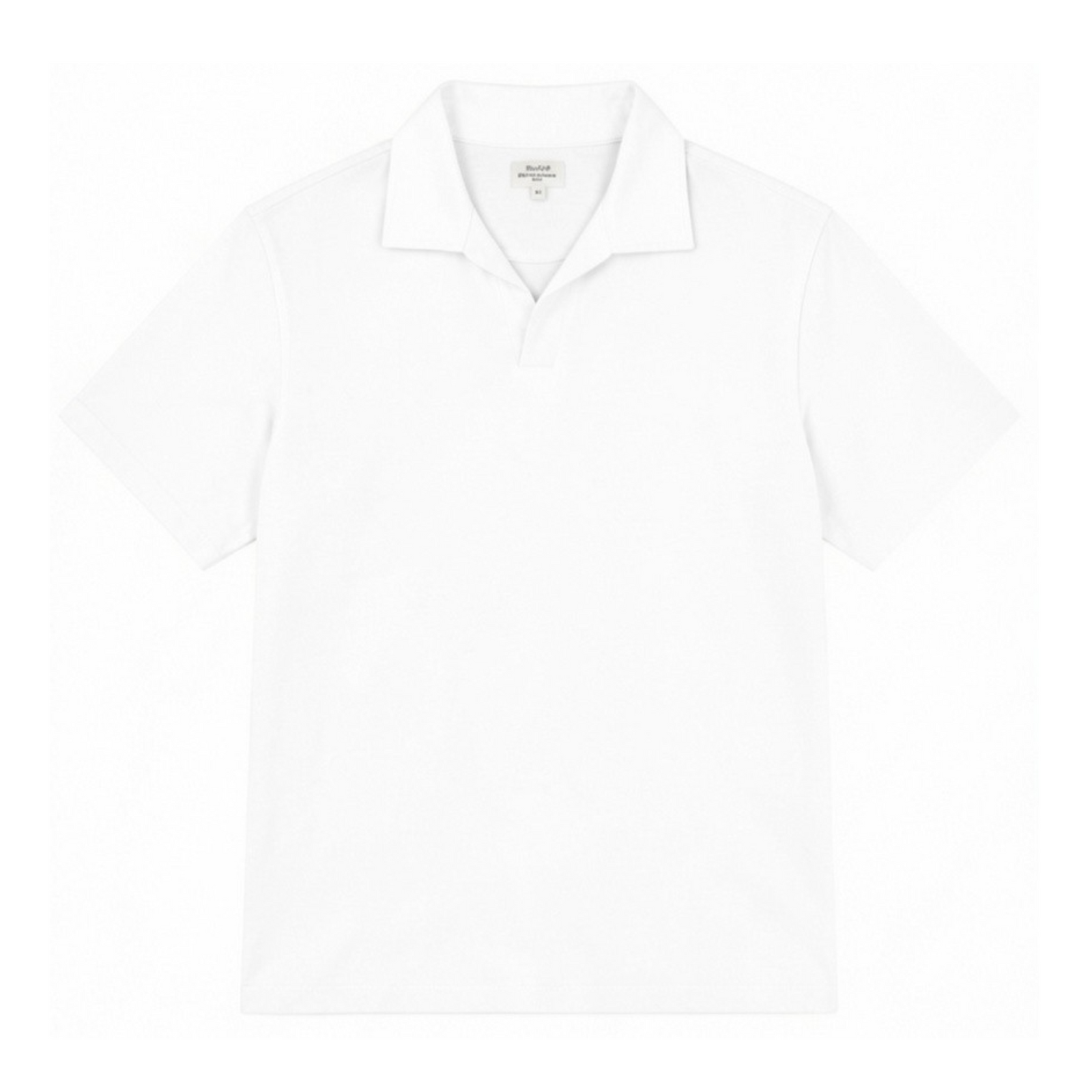 Polo Lightweight Lyocell Hombre blanco