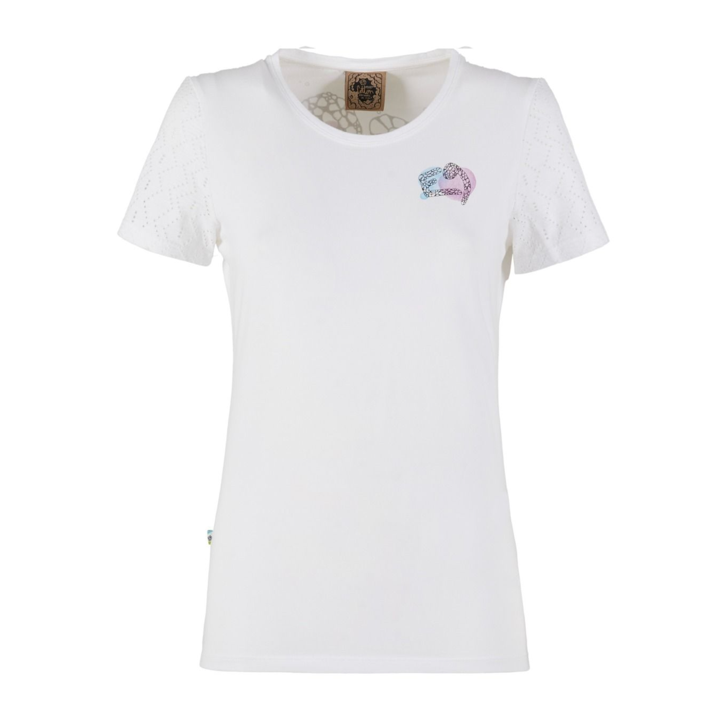 T-shirt Light Ball Donna White