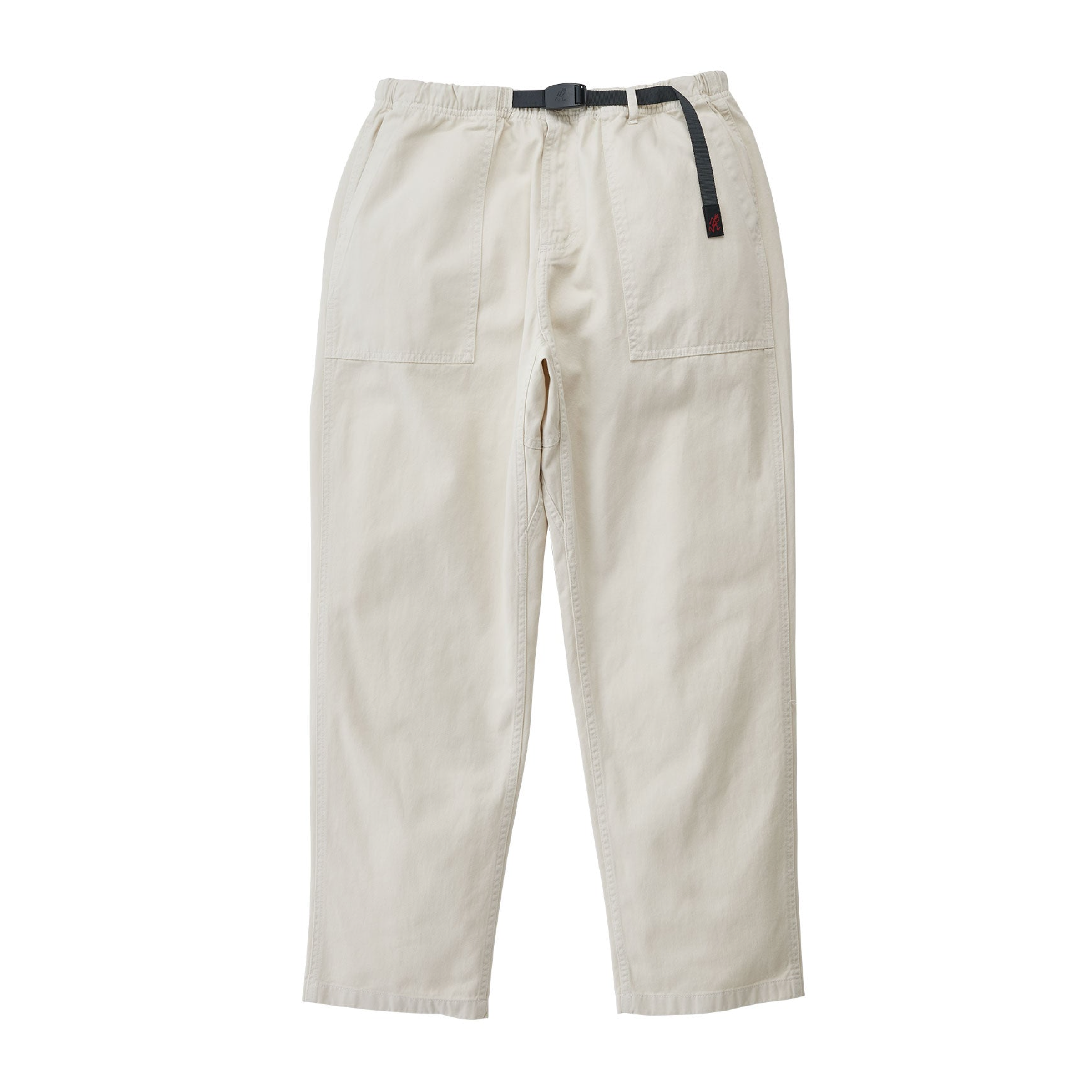 Loose Tapered Ridge Trousers Greige