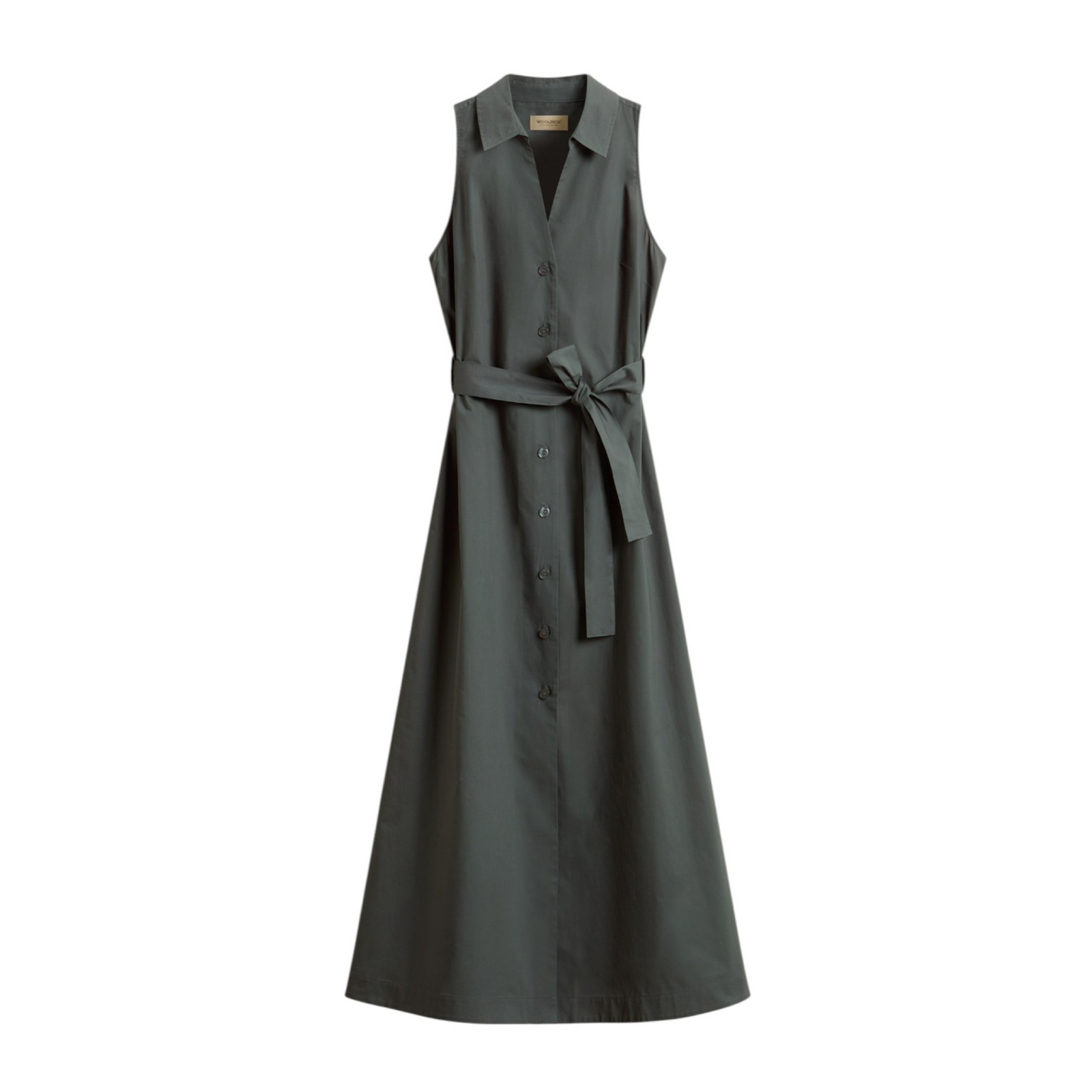 Robe Chemisier Poplin Cotton Femme Forest Veil