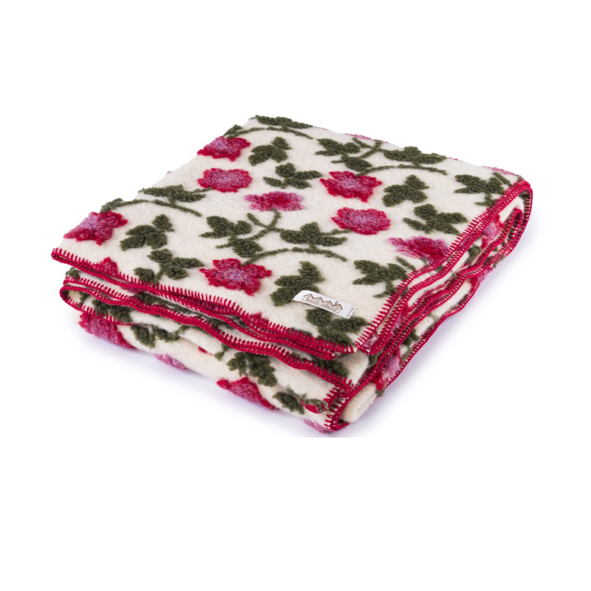Rose Plaid White/Red