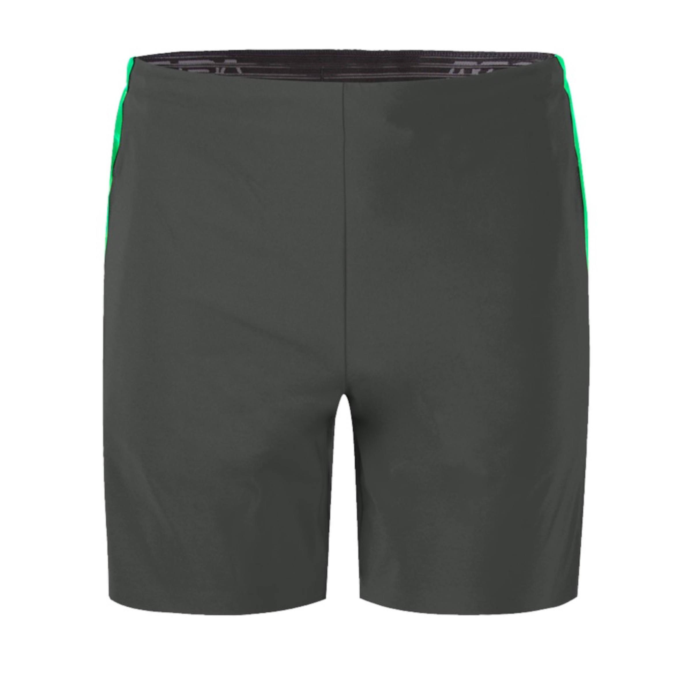 Pantalon Corto Synth Hombre Antracite/Vibe Green