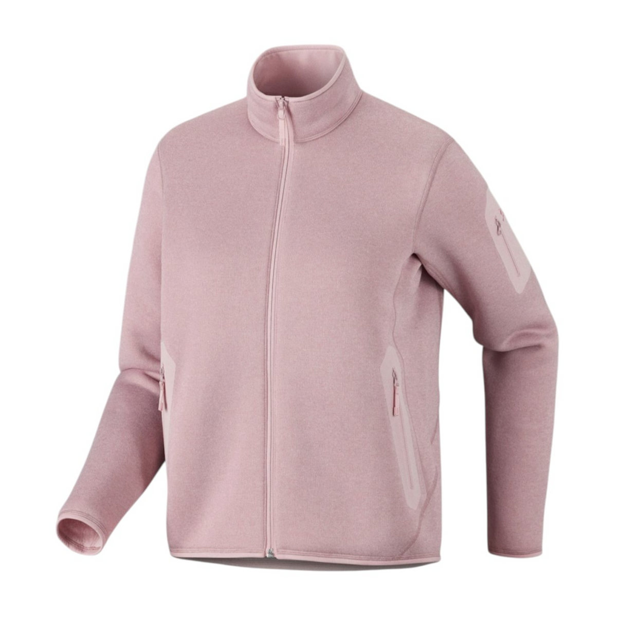 Dam Covert-kofta Alpine Rose Heather