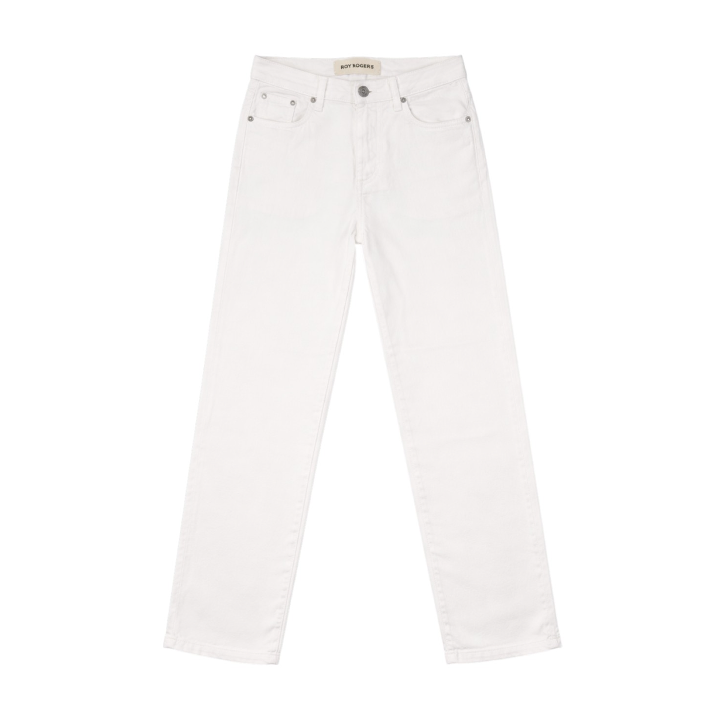 Pantaloni Rita Cropped Donna Optic White