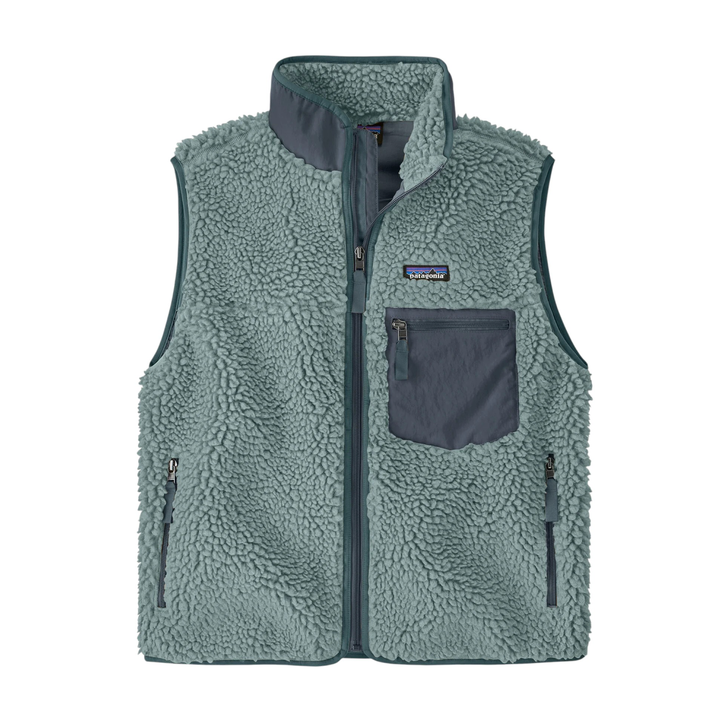 Gilet Classic Retro-X Fleece Donna Blue Sage