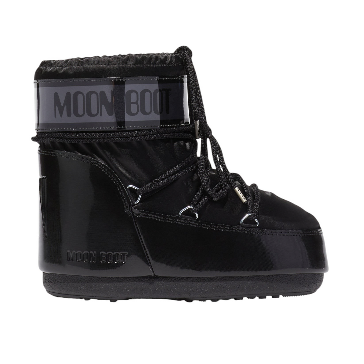 Botines Icon Low Glance Mujer Black