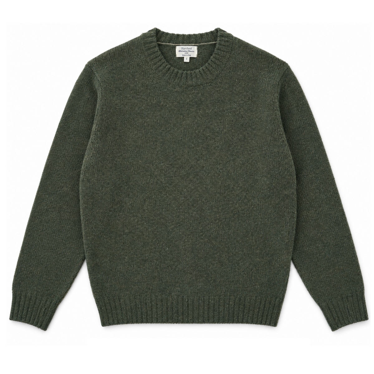 Maglia Shetland Uomo Military