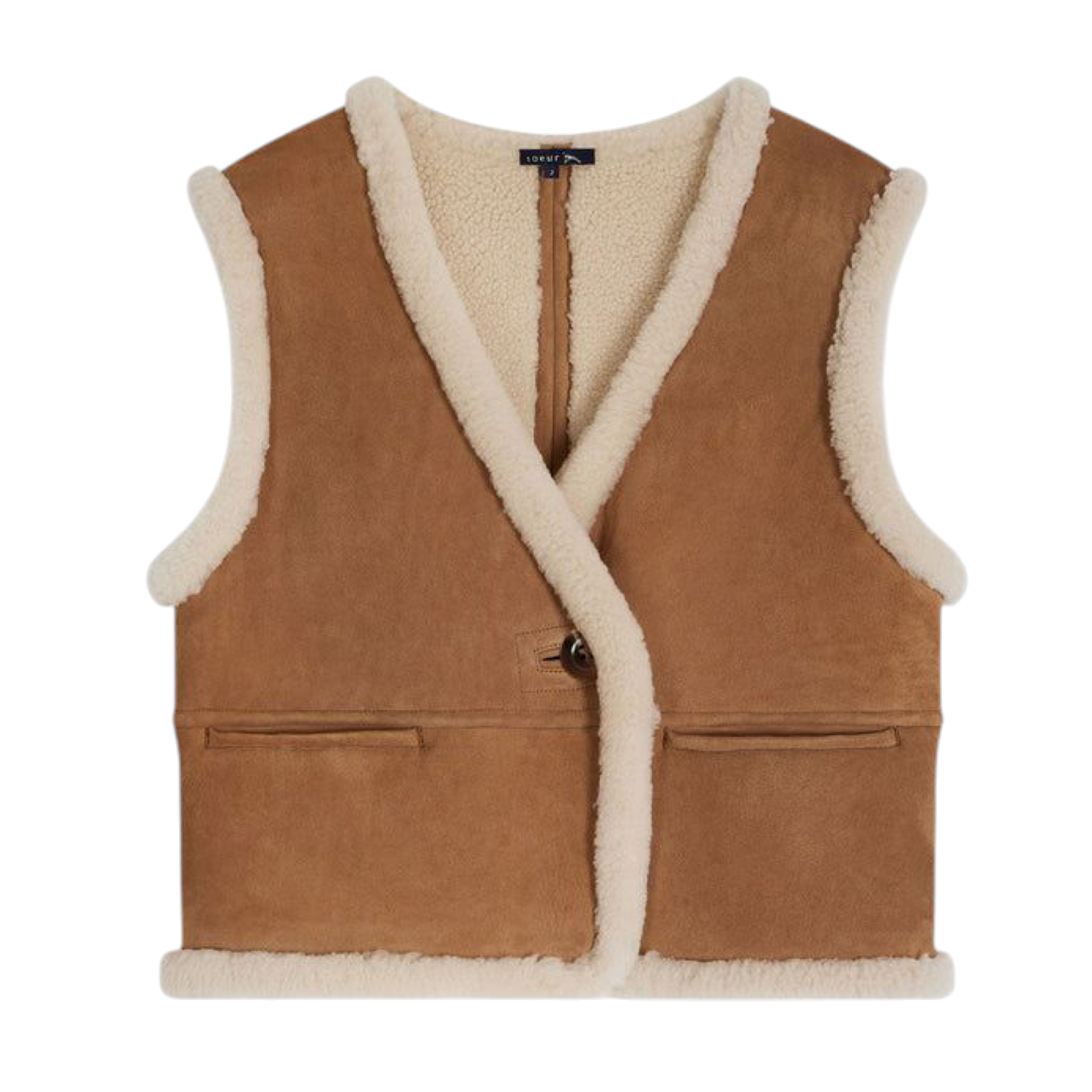 Gilet Pyrennes Femme Miel