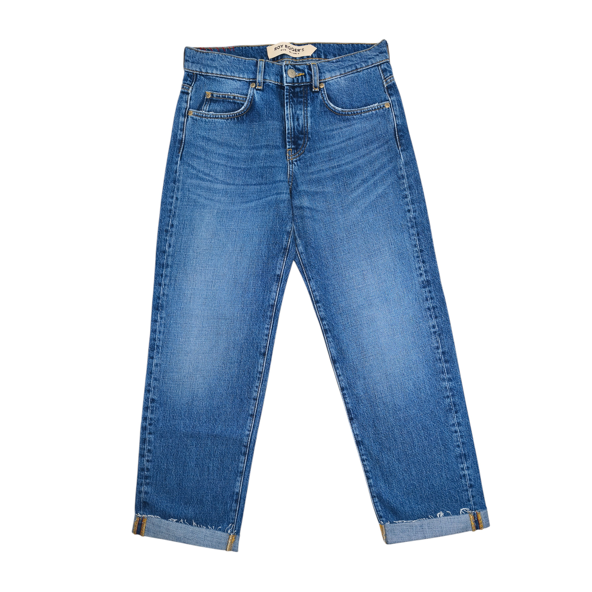 Pantaloni New Oscar Old Glory Donna Cala Saleda Denim
