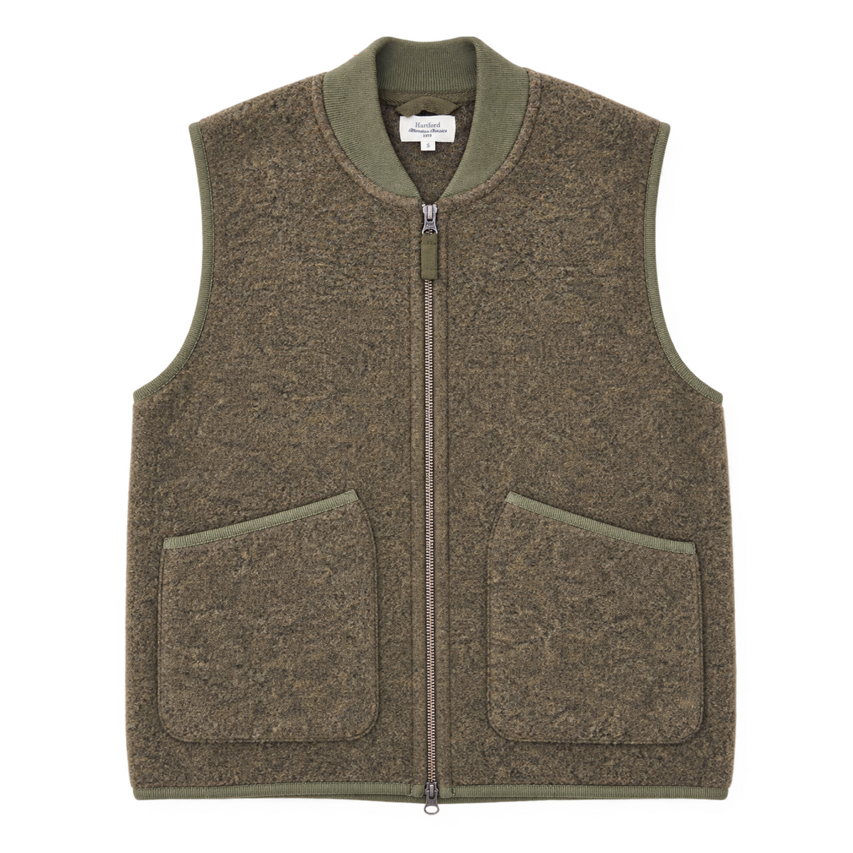 Gilet Boiled Uomo Army
