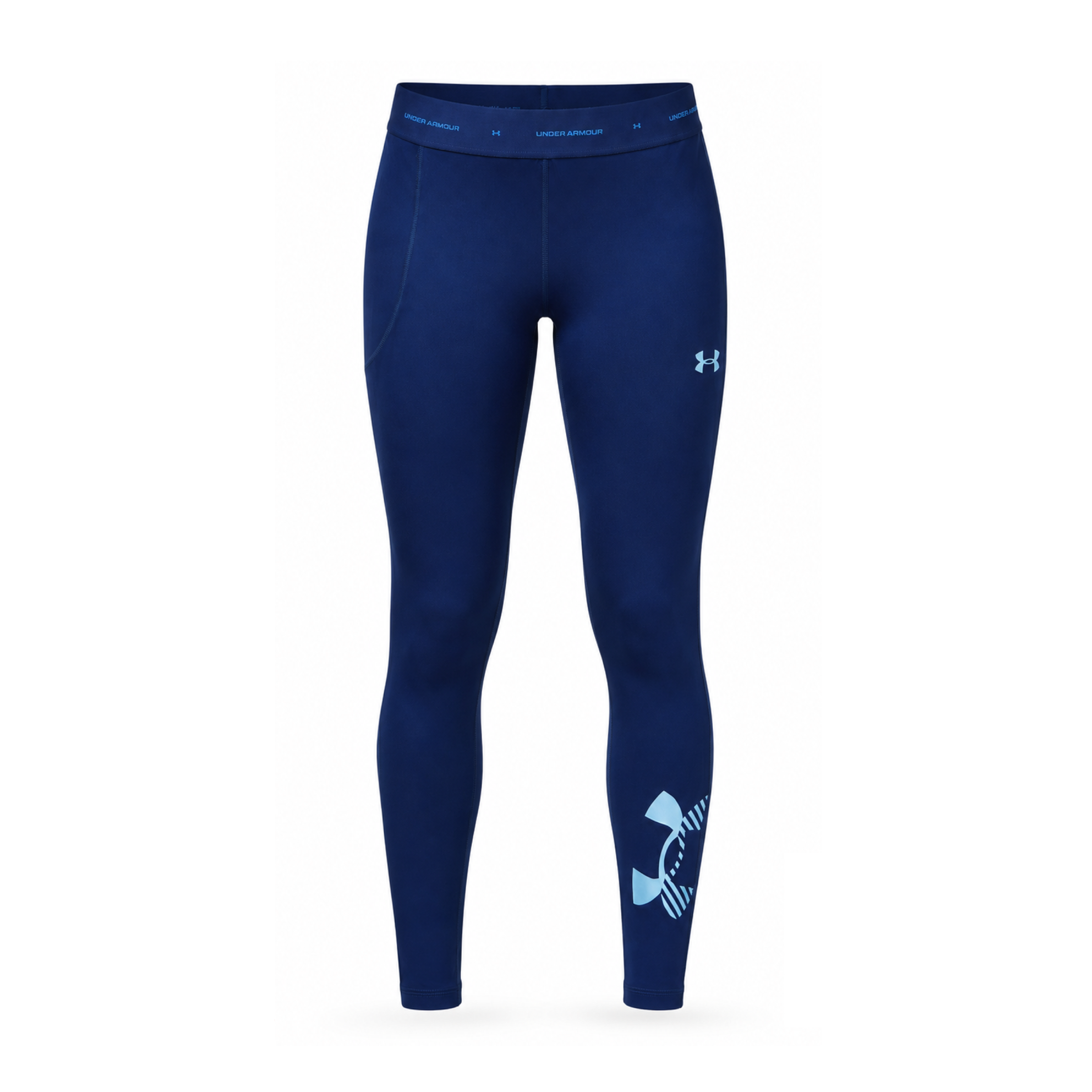 Frau HeatGear Graphic Leggings Blackout Navy