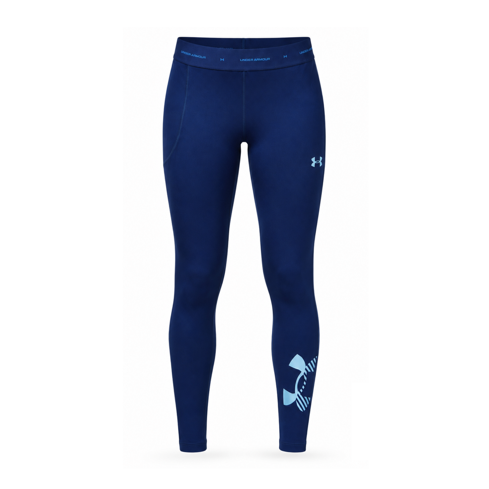Leggins HeatGear Graphic Donna Blackout Navy