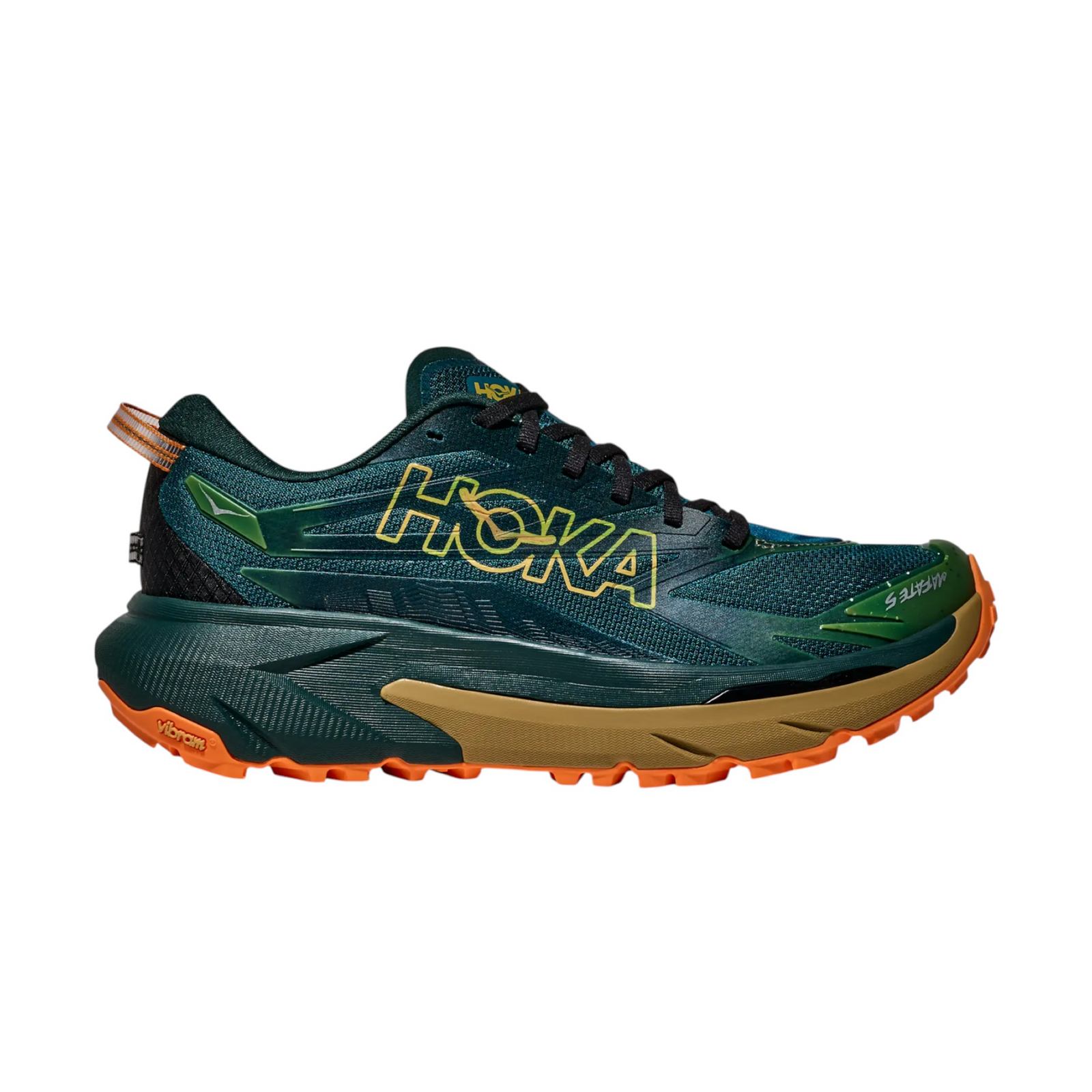 Mann Mafate 5 Schuhe Tidal Wave/Mustard Seed