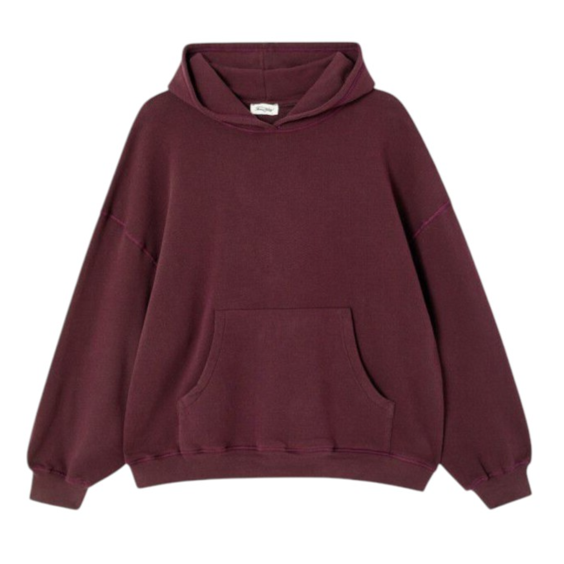 Frau Atubay Hoody Sweatshirt Wine Lees
