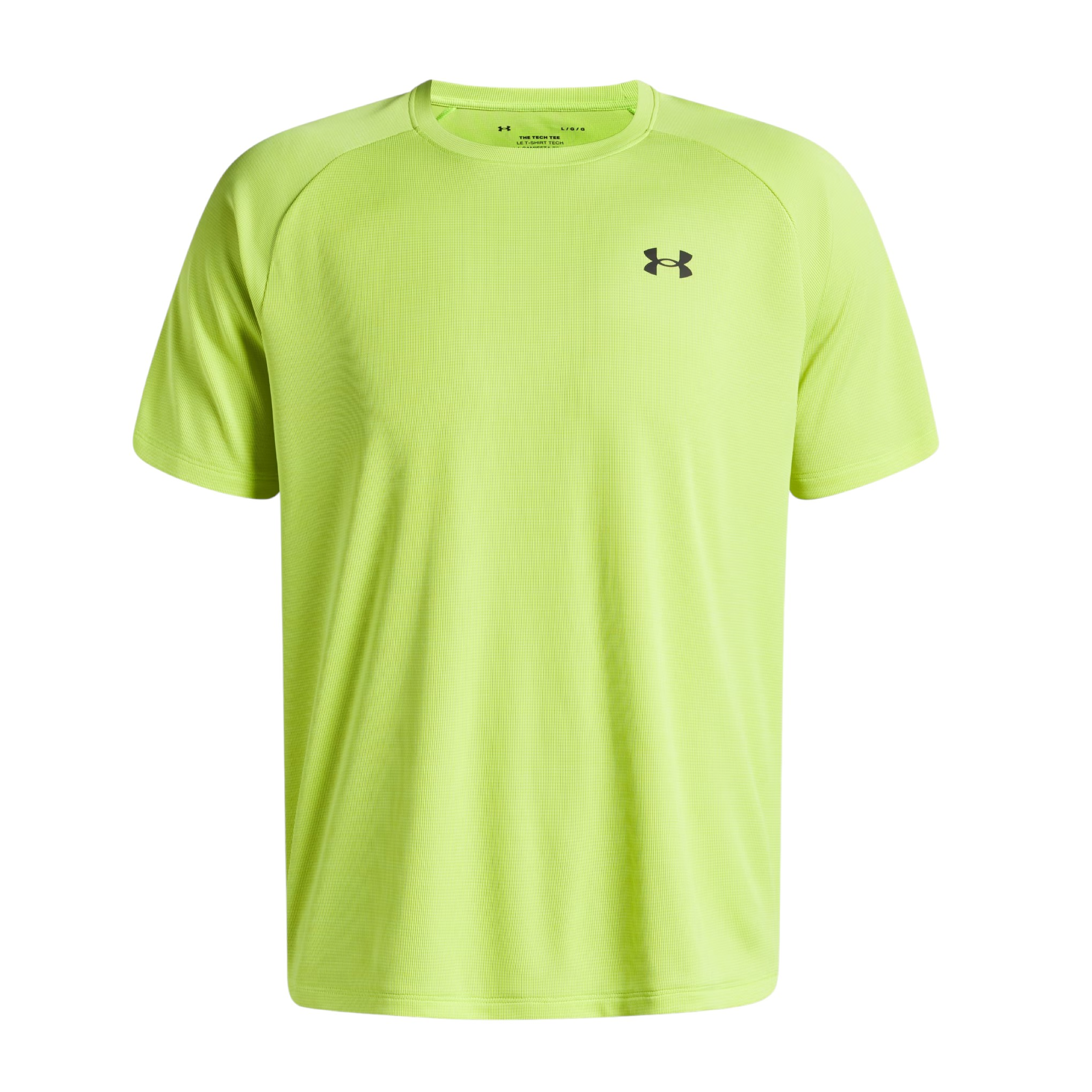 Camiseta Tech Textured Hombre Hyper Green
