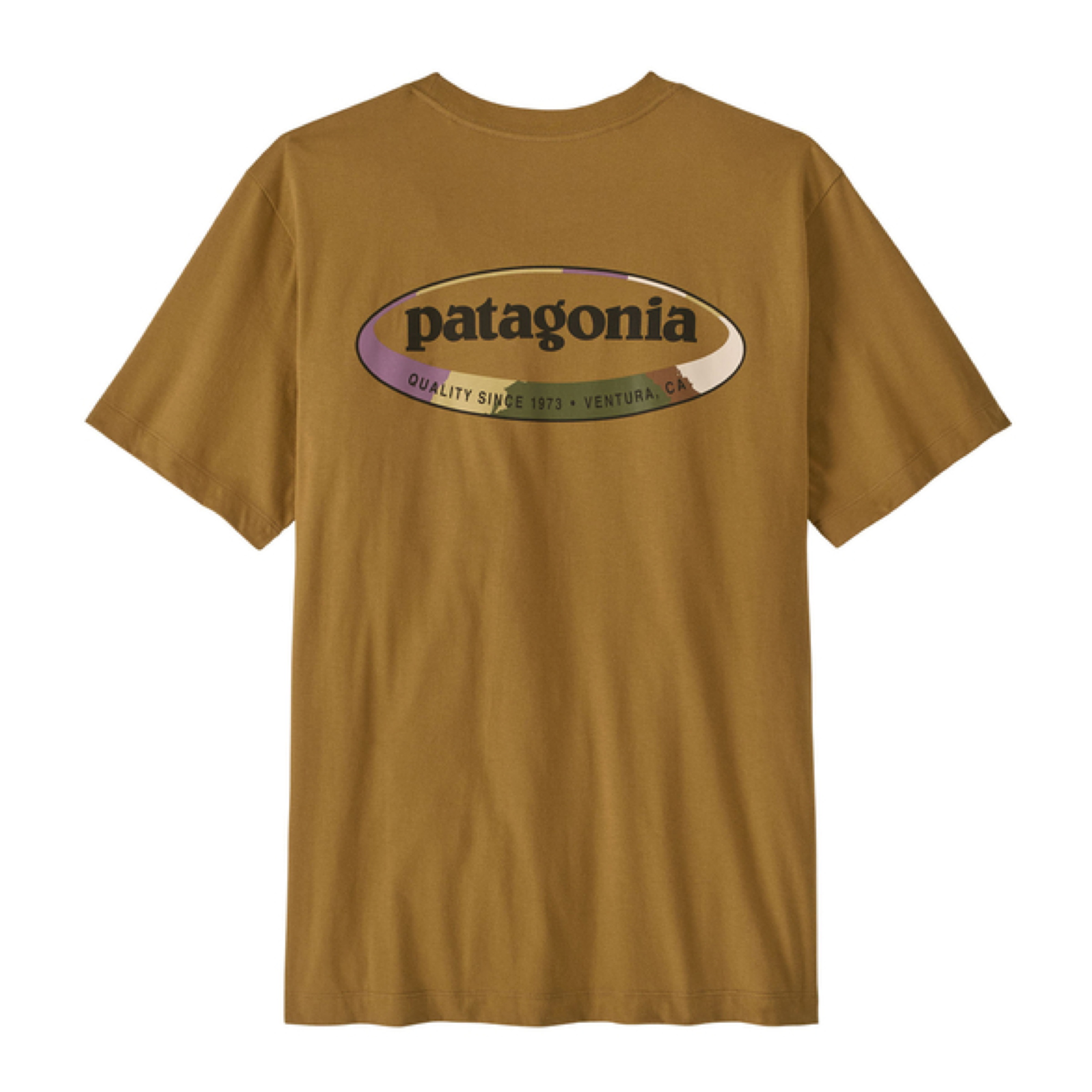 T-shirt '95 Oval Logo Uomo Bobcat Brown