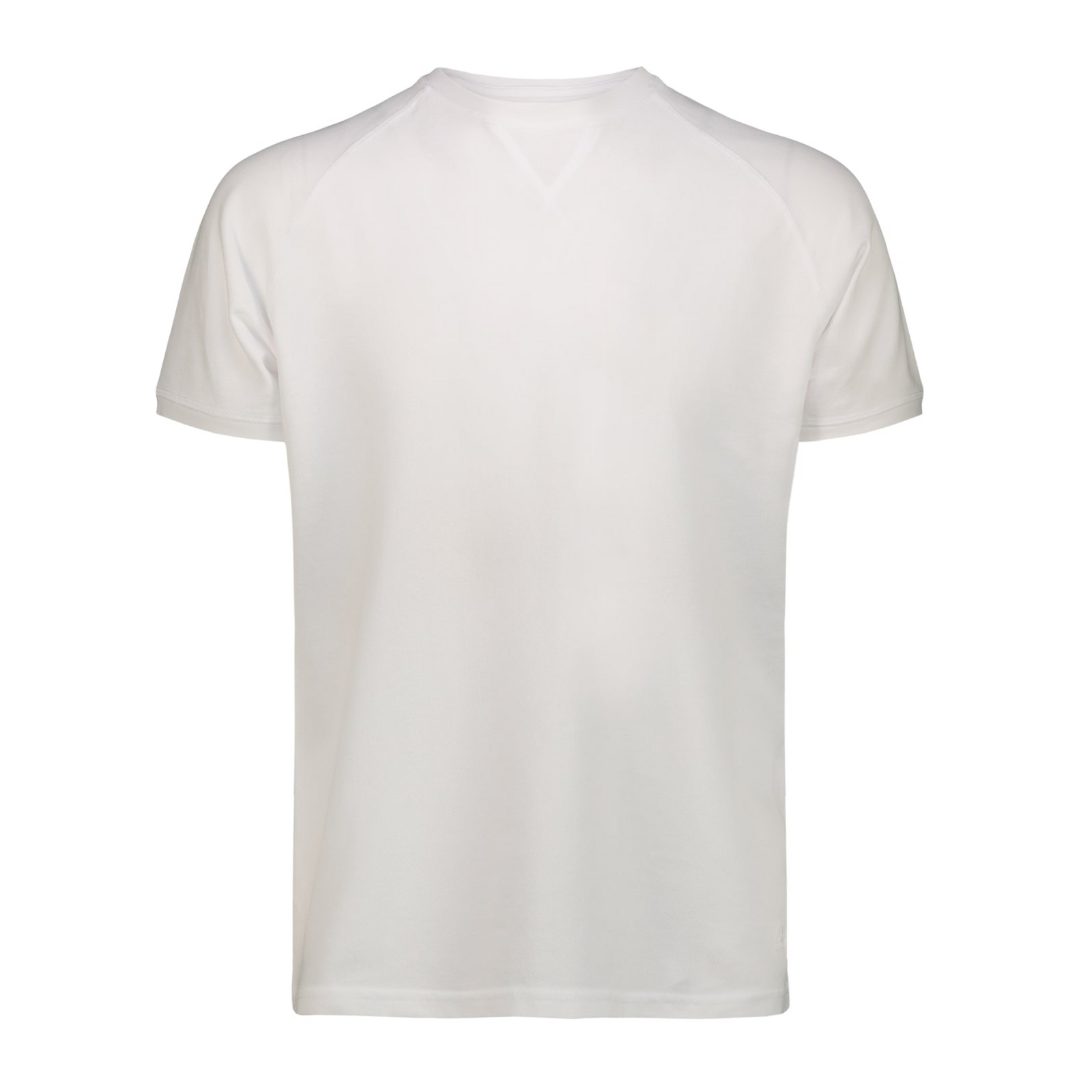 Mann Raglan Salem Piquet T-shirt Weiss