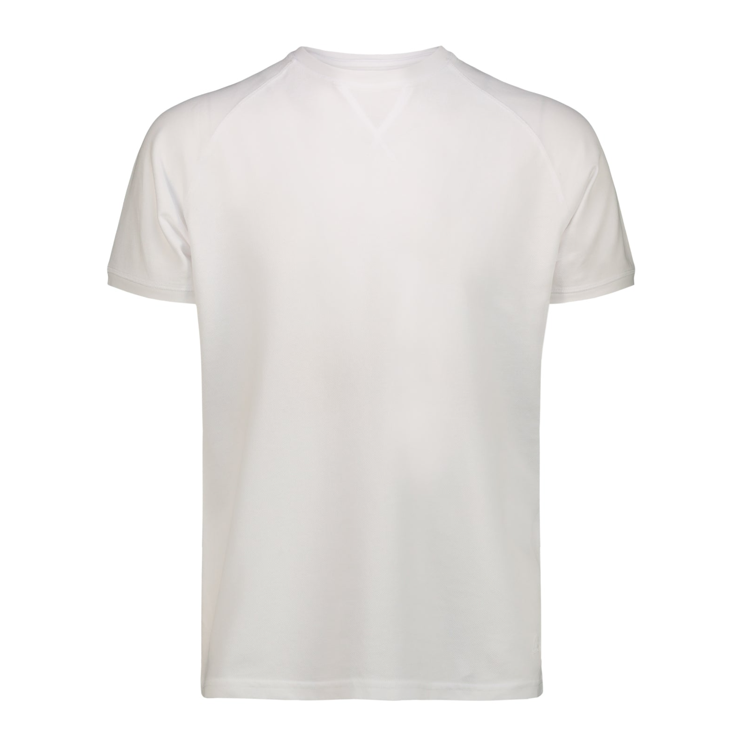 T-shirt Raglan Salem Piquet Uomo Bianca