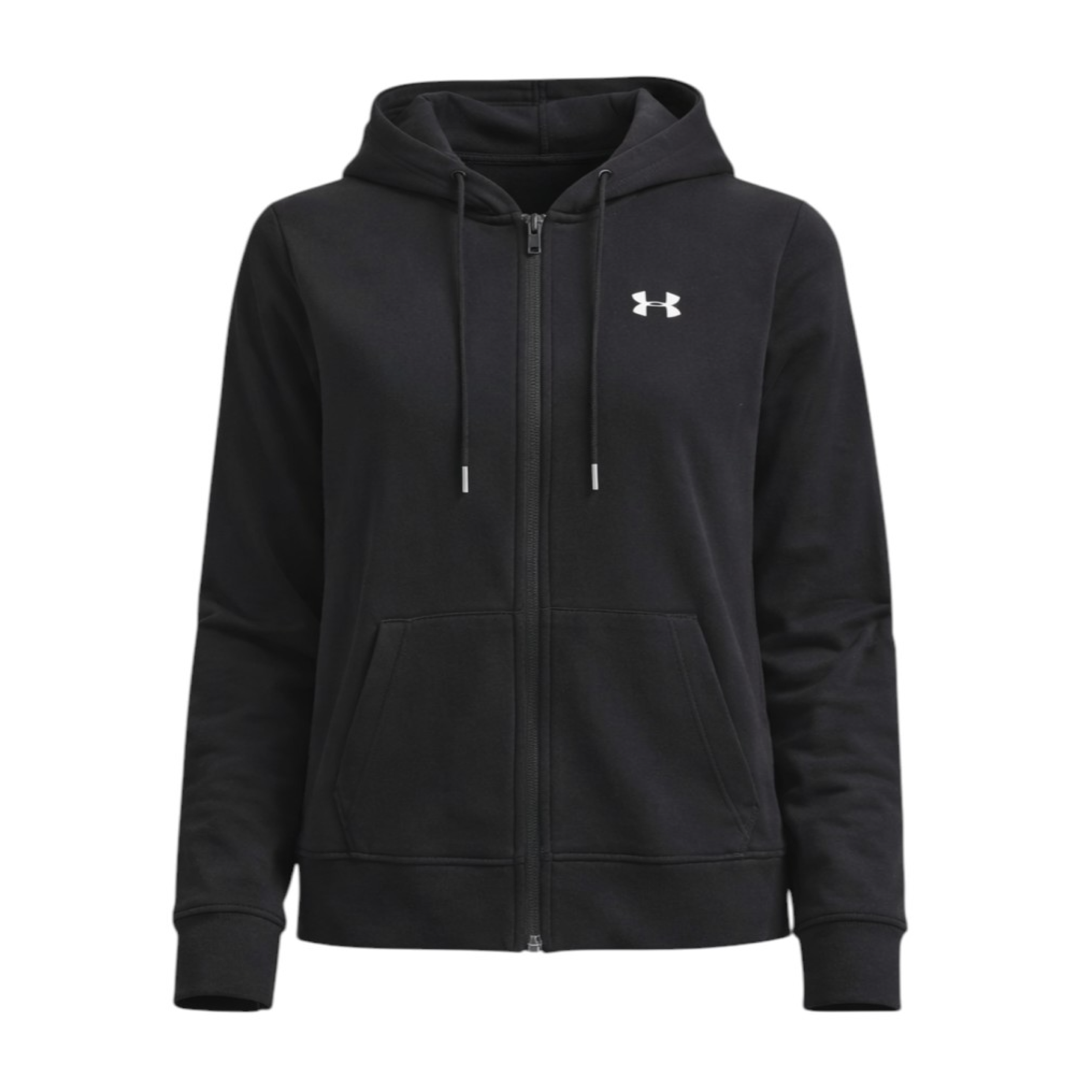 Maglia Sport Terry Full Zip Donna Black